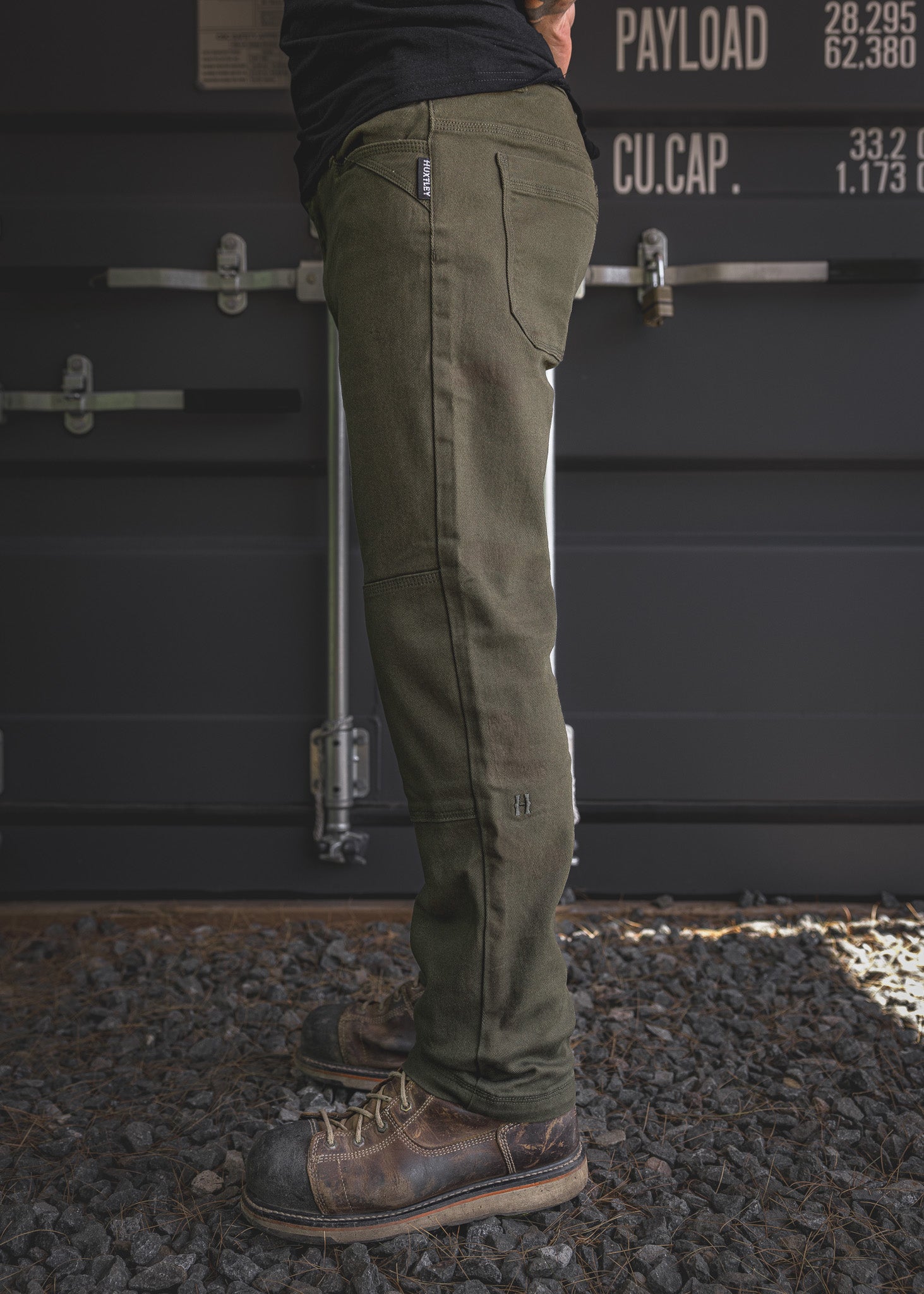 RX-1 Relaxed All Day Pants O.D. Green – Huxtley