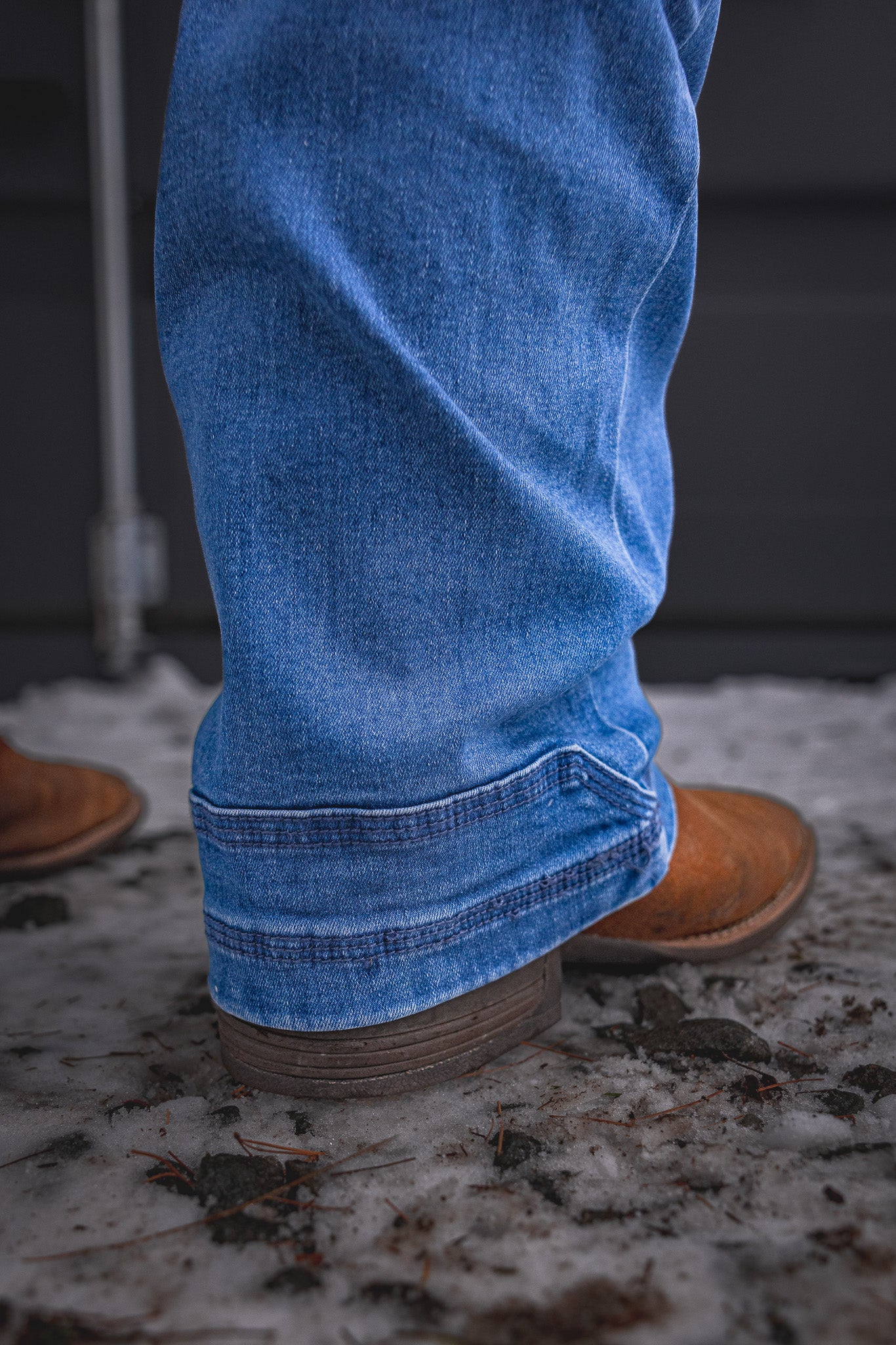 BX-1 Bootcut Work Jeans Stonewashed Blue – Huxtley
