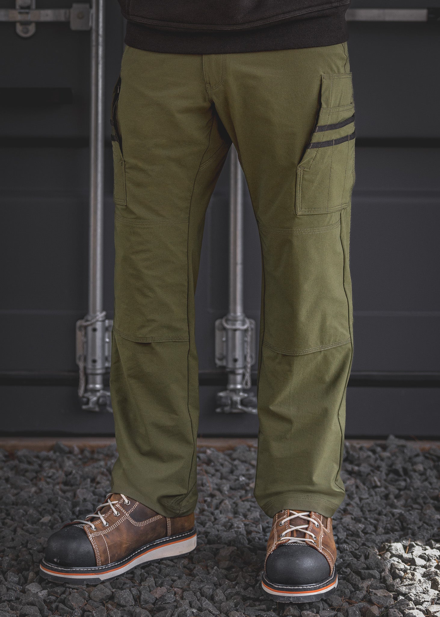 RX-1 Relaxed Lightweight Work Pants O.D. Green – Huxtley