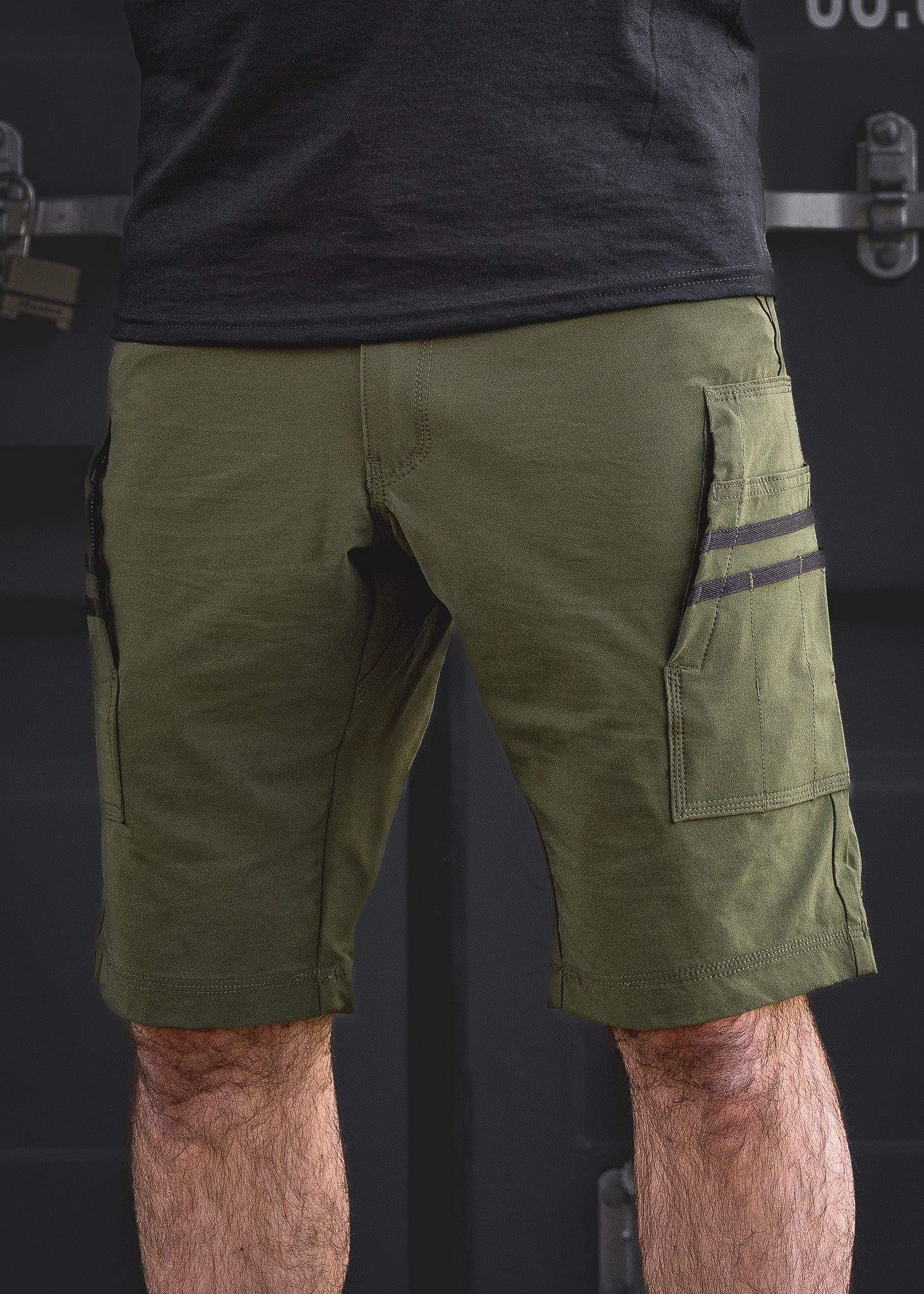 SX-1 Work Shorts O.D. Green – Huxtley