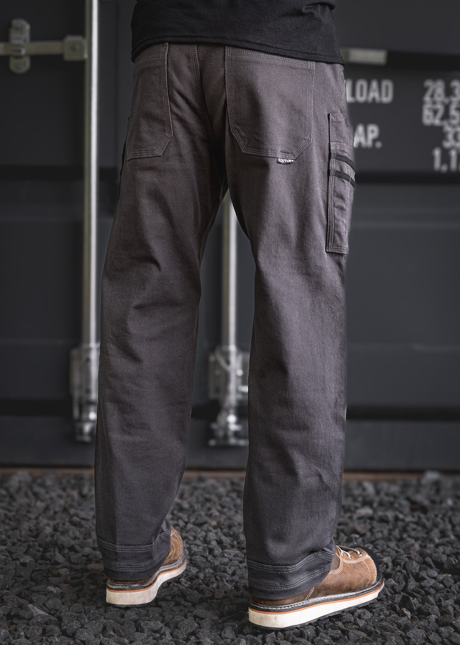 RX-1 Relaxed Work Pants Gunmetal – Huxtley