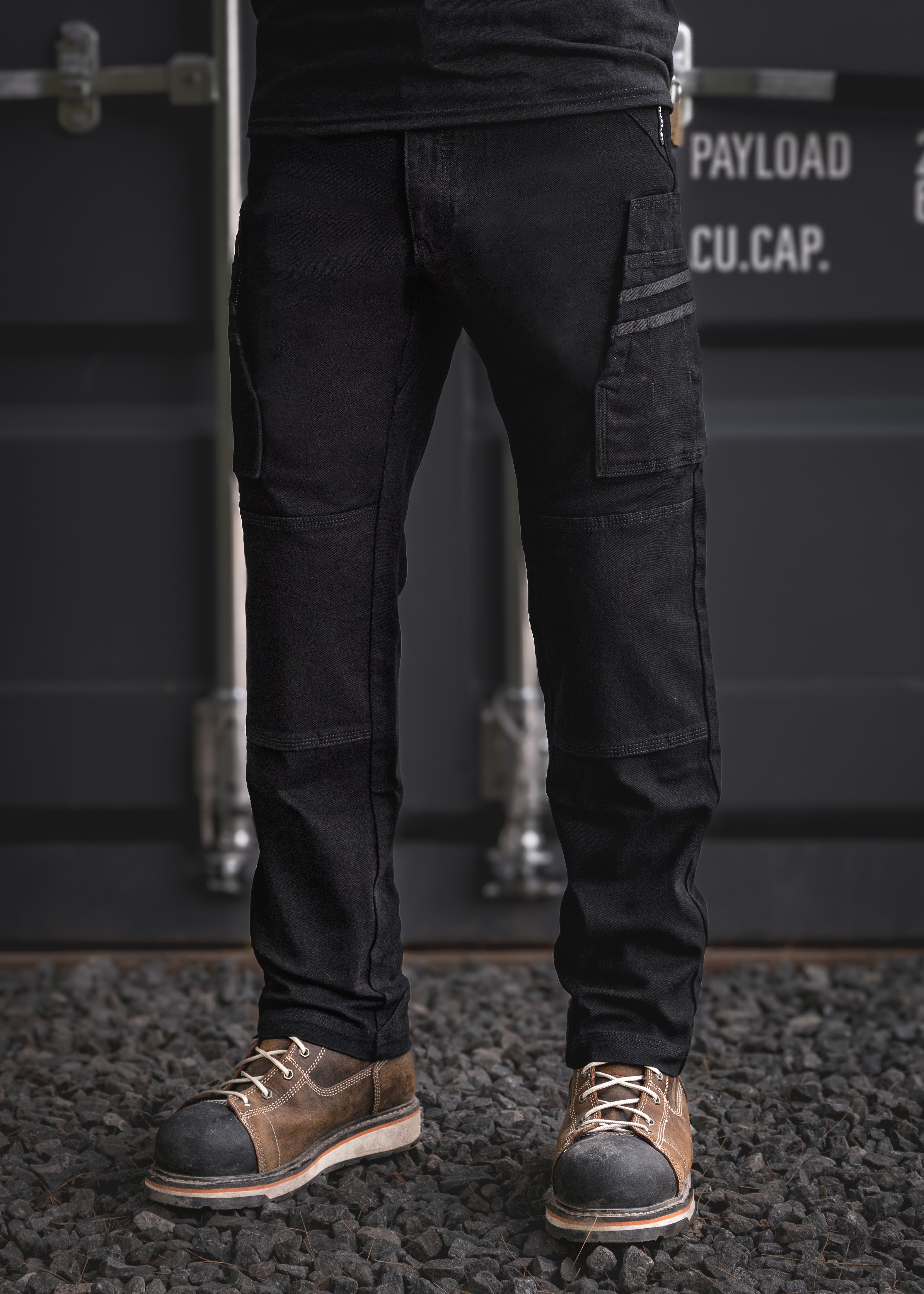 FX-1 Slim Work Pants Blackout – Huxtley