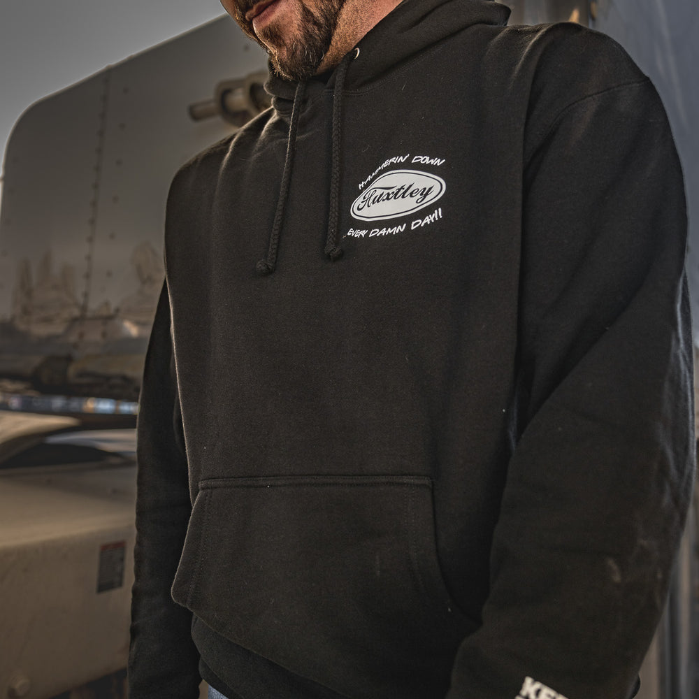 
                  
                    HX-717 Heavyweight Hoodie "Keep On Trucking"
                  
                