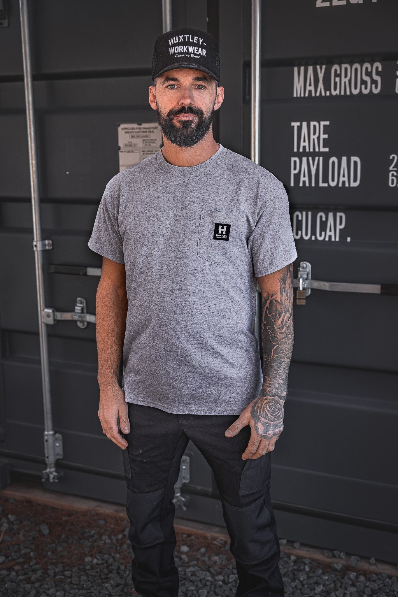 
                  
                    T-shirt à Poche HX-891 Smoke
                  
                