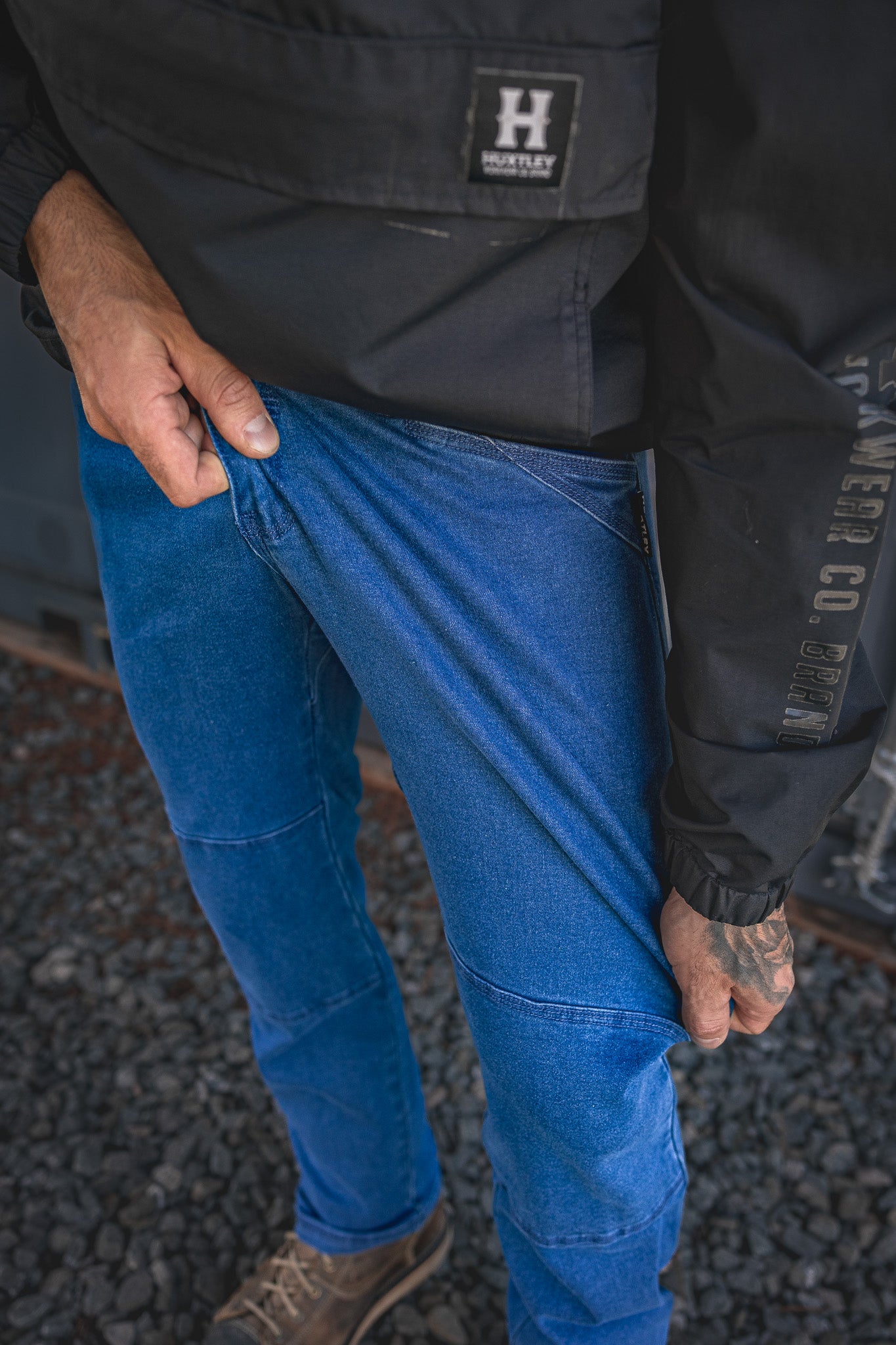 
                  
                    RX-1 Relaxed Flex Jeans Force Blue
                  
                