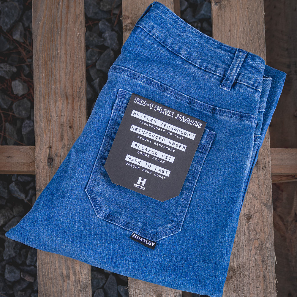 
                  
                    RX-1 Relaxed Flex Jeans Force Blue
                  
                
