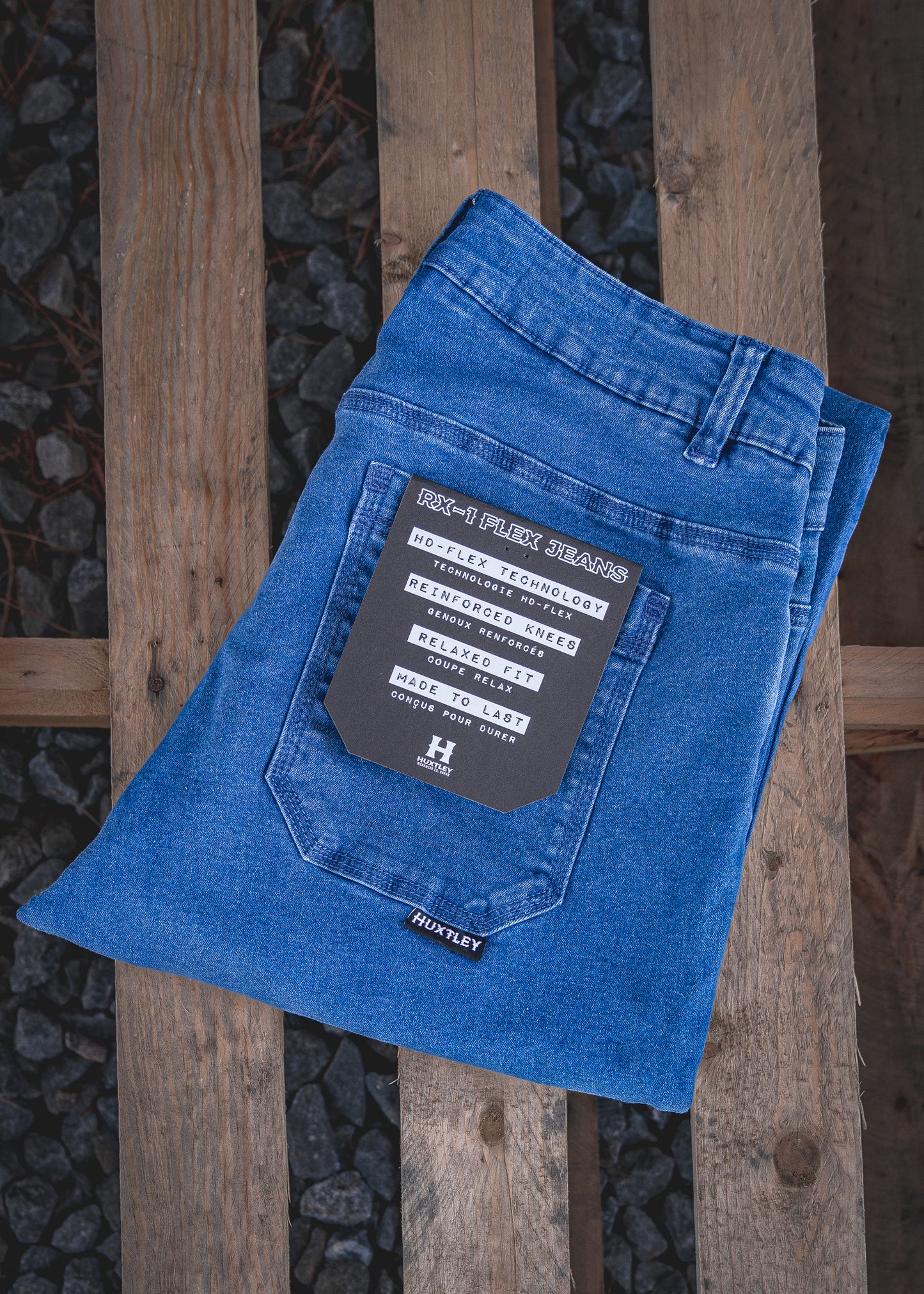 
                  
                    RX-1 Relaxed Flex Jeans Force Blue
                  
                