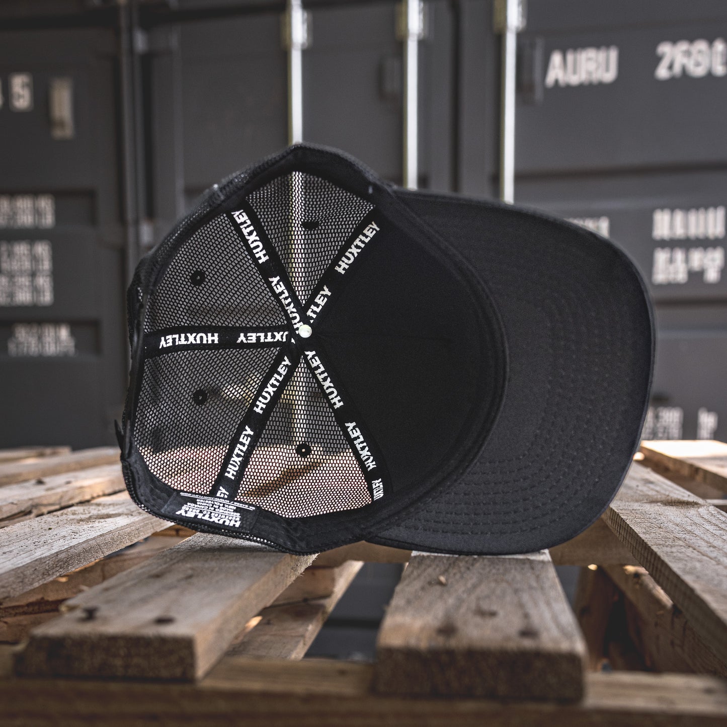 
                  
                    Casquette à Palette Plate HS-37 "Workwear Co. Brand Blackout"
                  
                