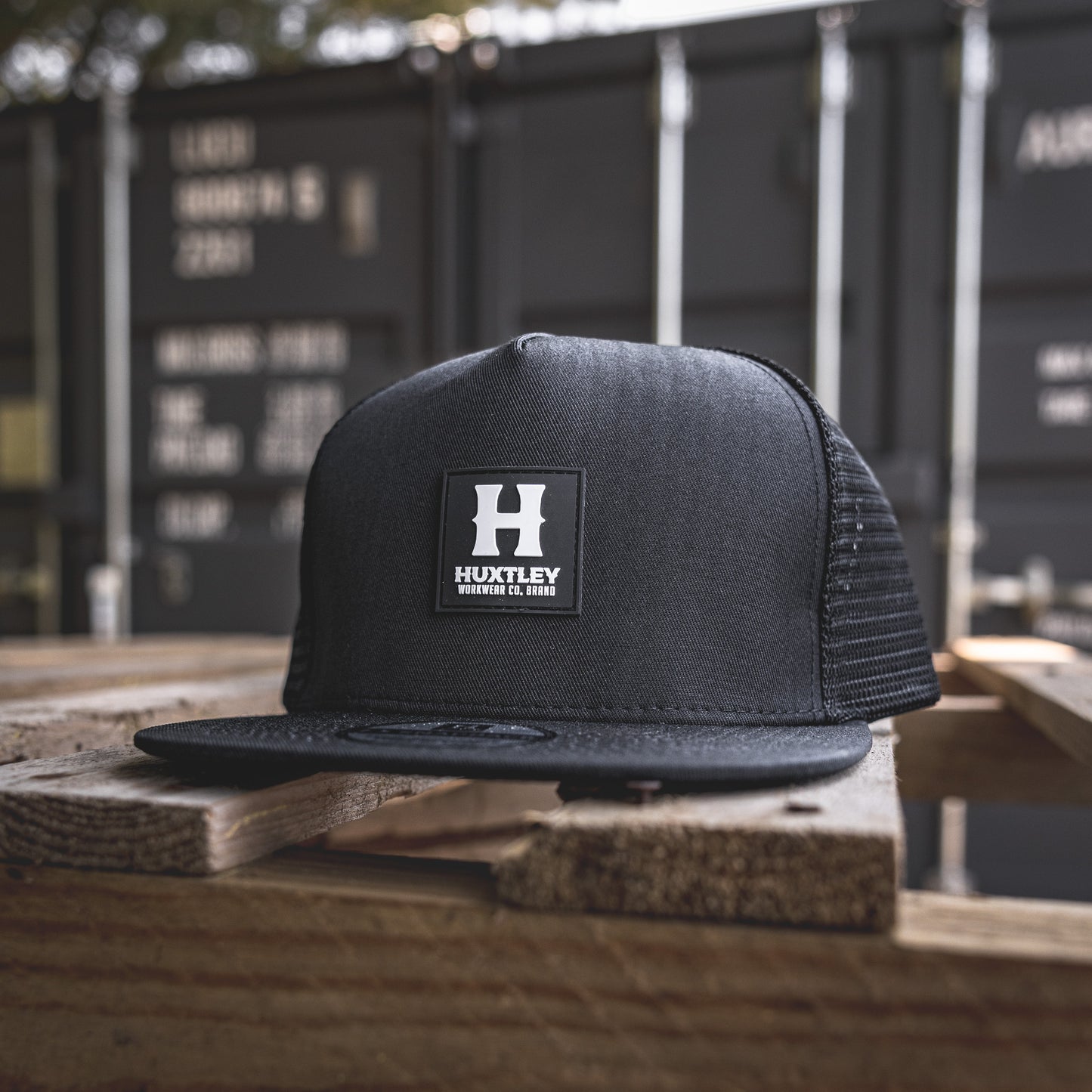 
                  
                    Casquette Classique à Palette Plate HS-37 "Workwear Co. Brand" Noir
                  
                