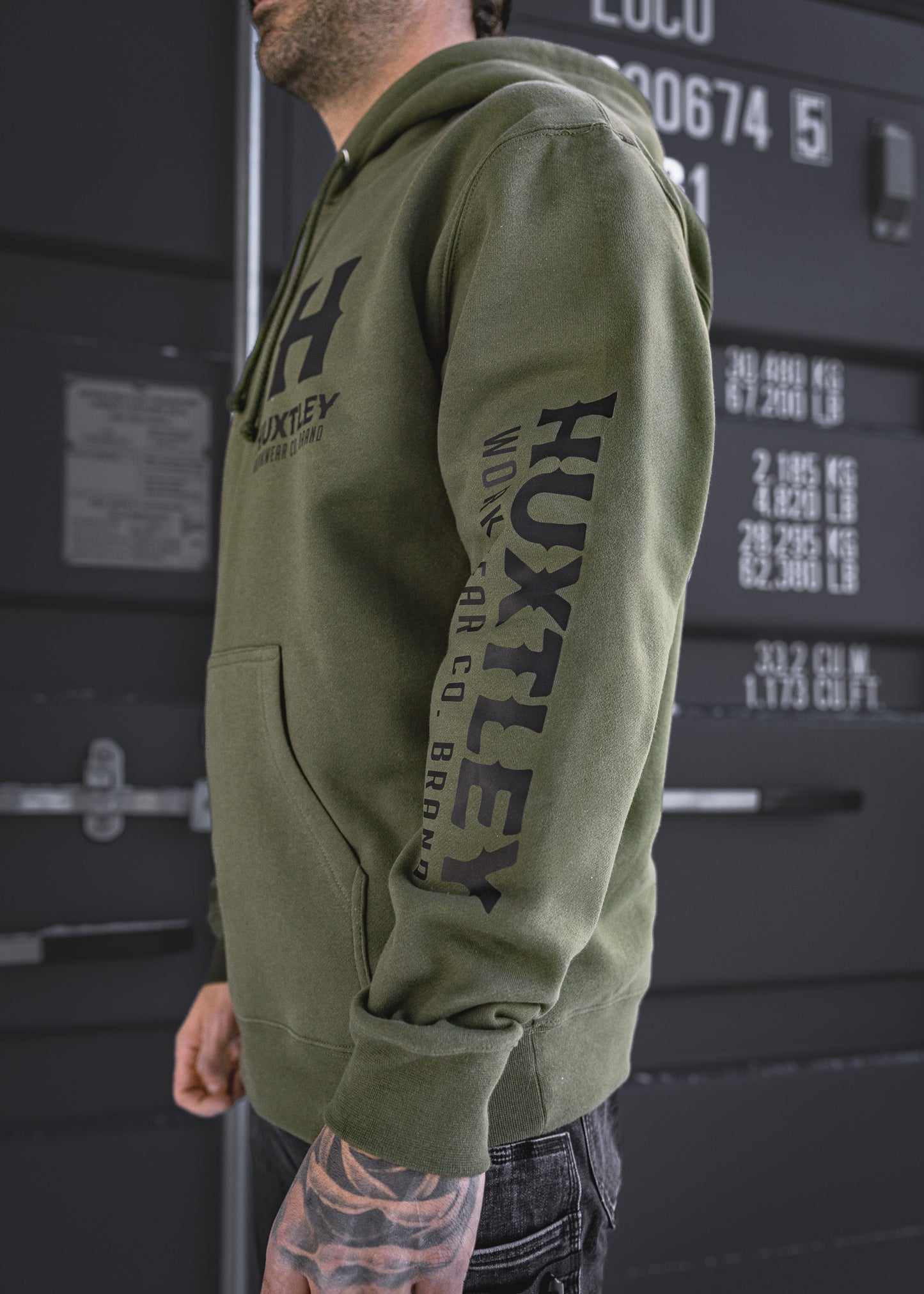 
                  
                    Coton Ouaté HX-717 Épais "Full Print" Olive / Noir
                  
                
