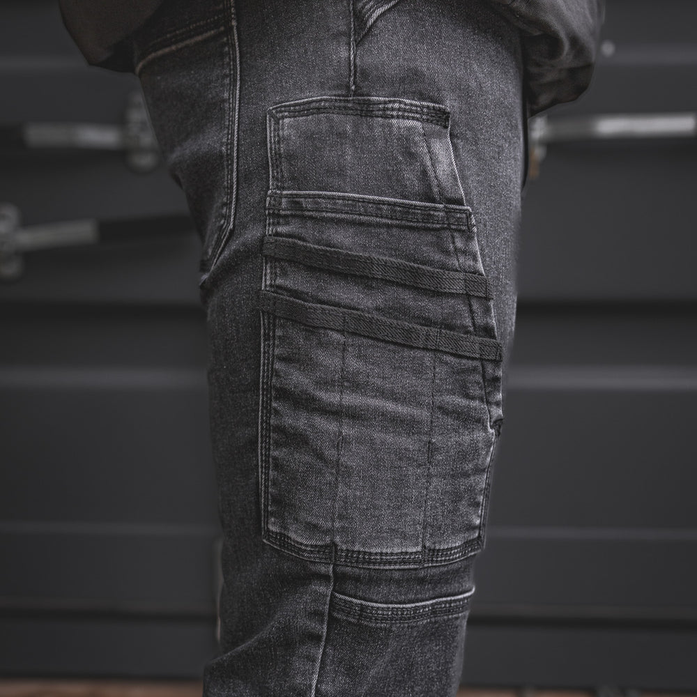 
                  
                    FX-1 Slim Work Jeans Stonewashed Black
                  
                