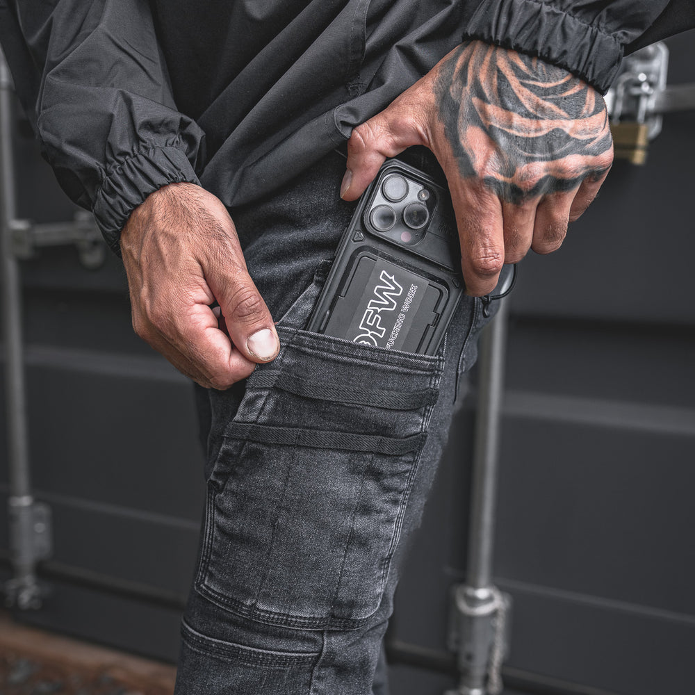 
                  
                    FX-1 Slim Work Jeans Stonewashed Black
                  
                