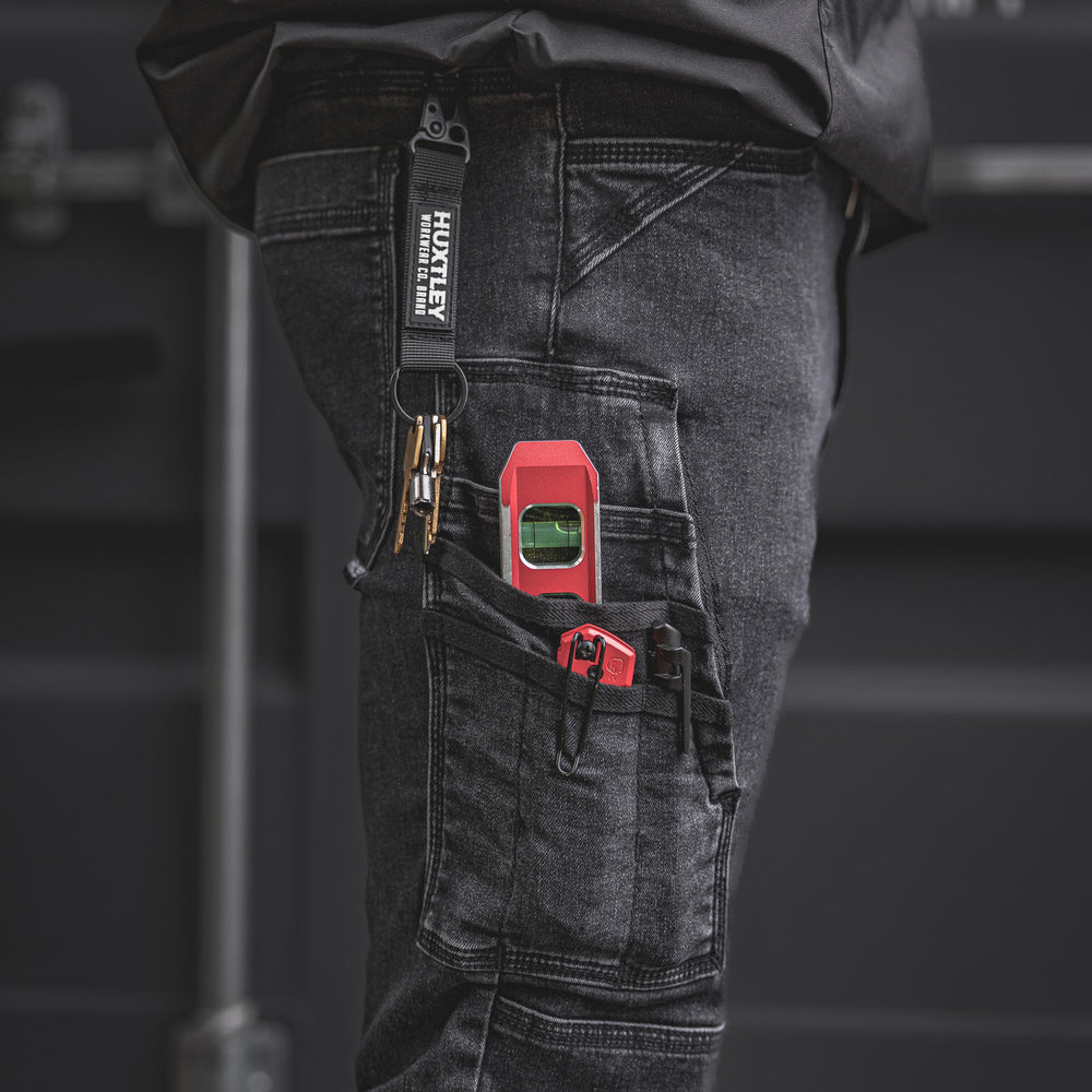 
                  
                    FX-1 Slim Work Jeans Stonewashed Black
                  
                