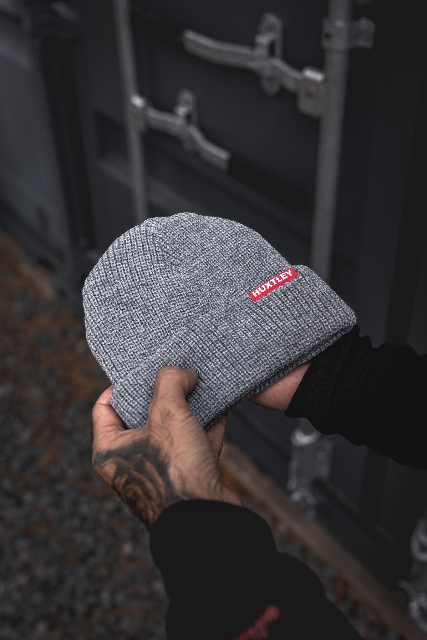 
                  
                    Fisherman Beanie Smoke/ Red
                  
                