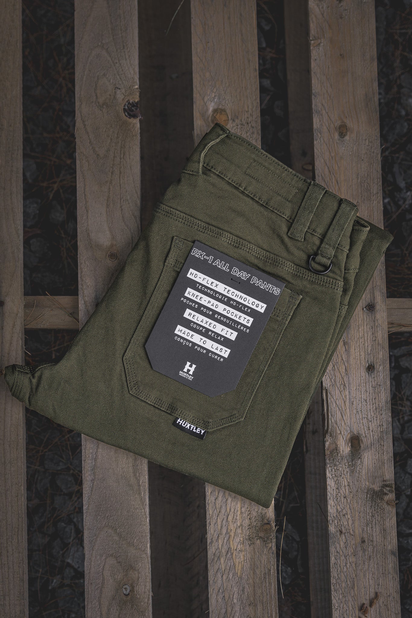 RX-1 Relaxed All Day Pants O.D. Green – Huxtley