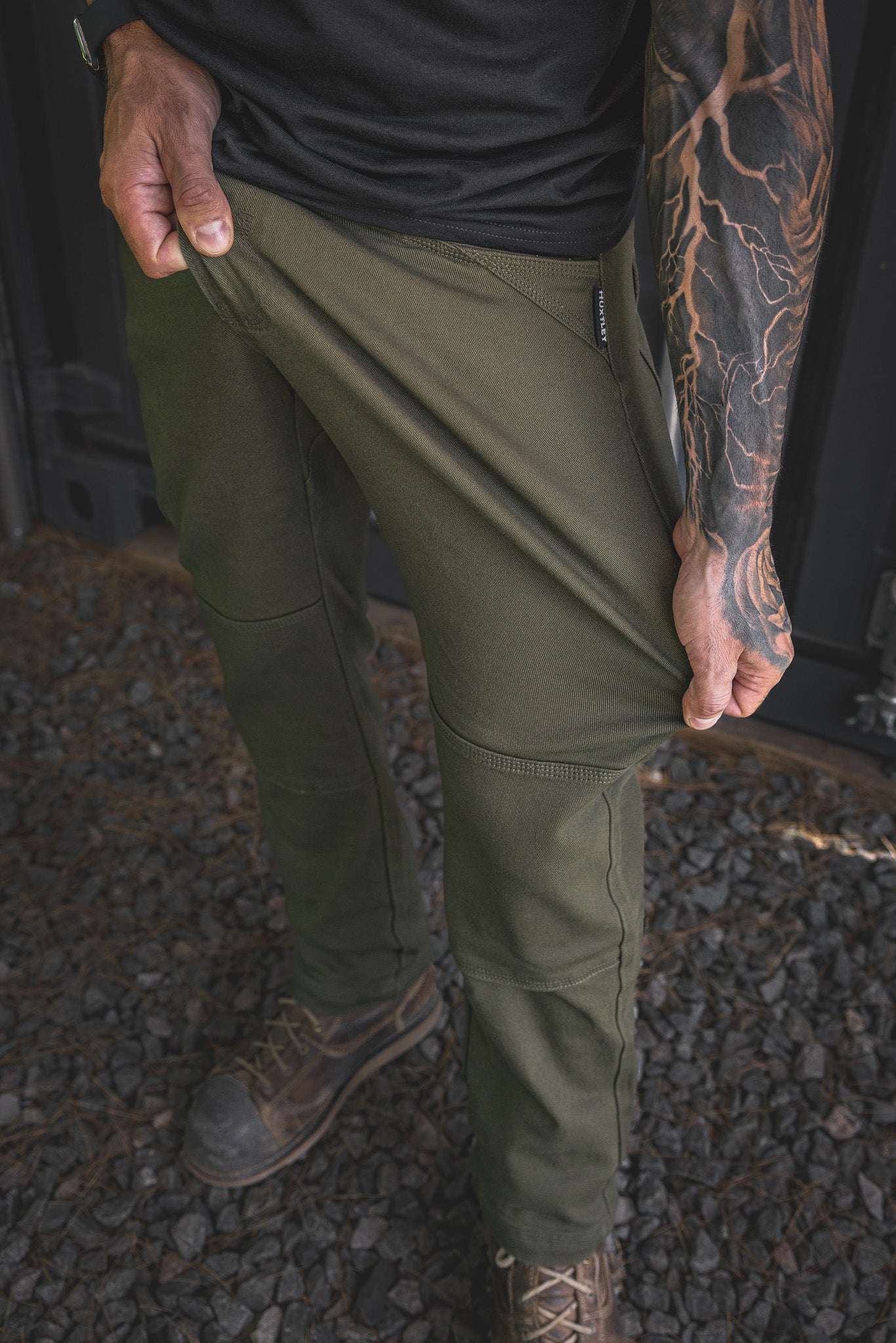 RX-1 Relaxed All Day Pants O.D. Green – Huxtley