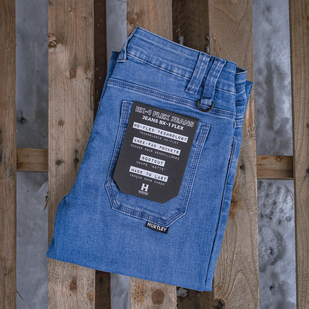 
                  
                    BX-1 Bootcut Flex Jeans Stonewashed Blue
                  
                