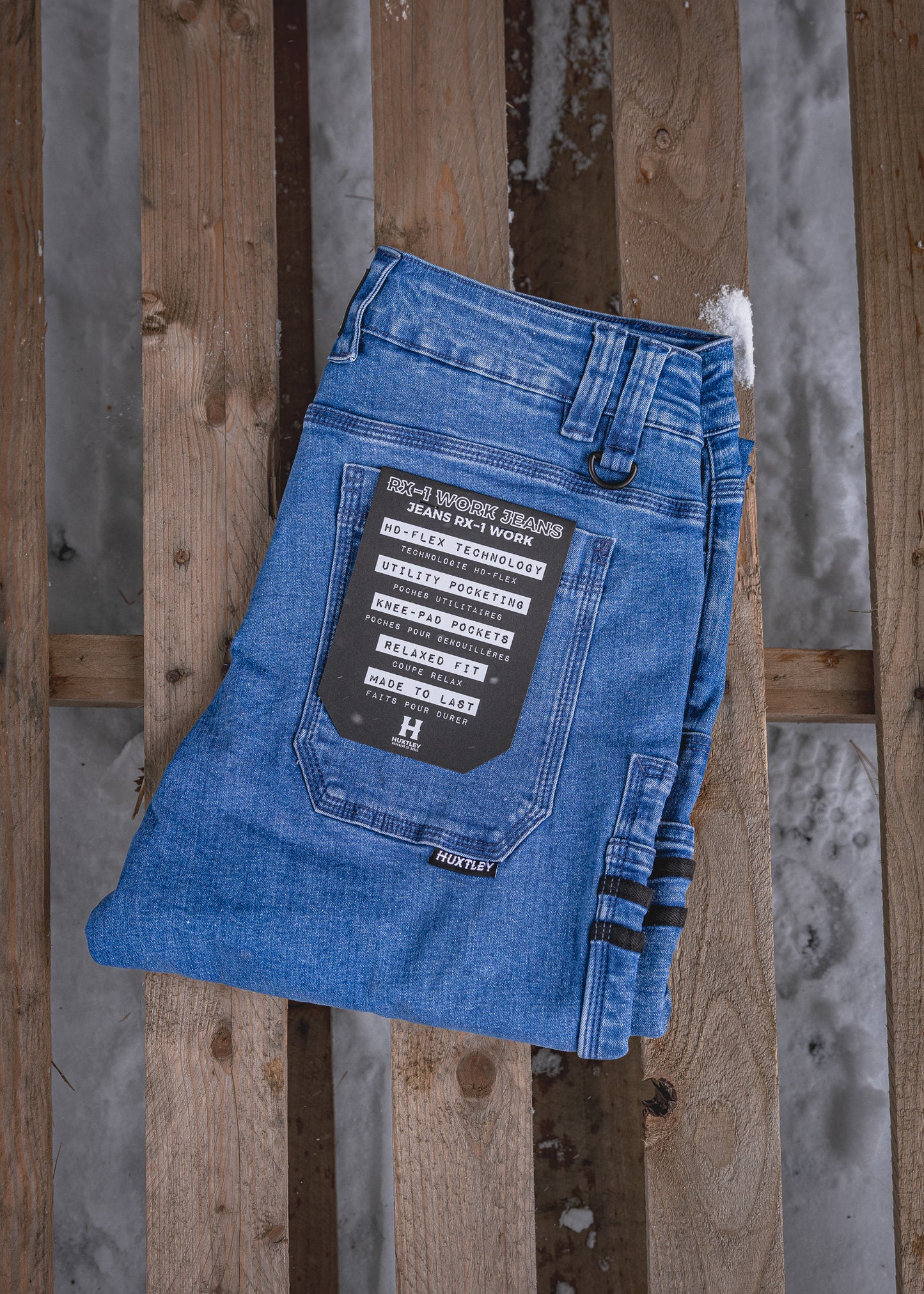 
                  
                    RX-1 Relaxed Work Jeans Stonewashed Blue
                  
                