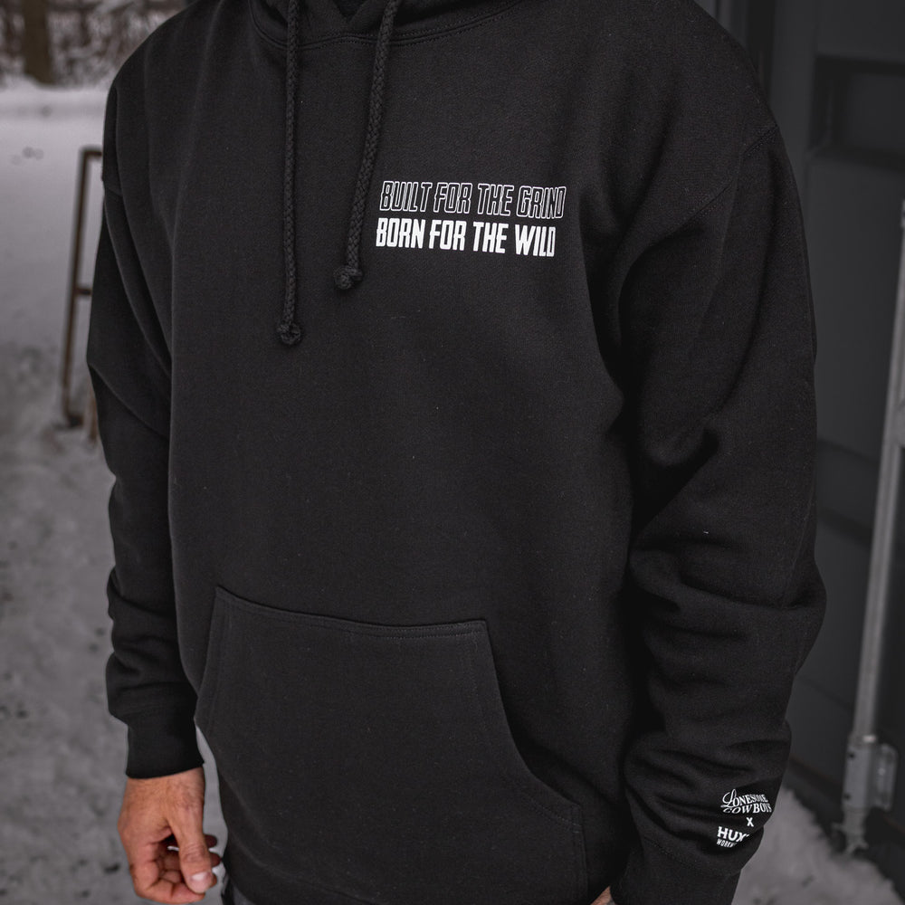 
                  
                    HX-717 Heavyweight Hoodie "Built for the grind - Born for the wild"
                  
                