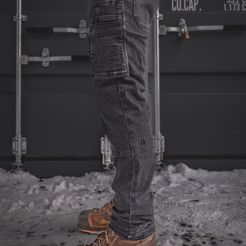 
                  
                    FX-1 Slim Work Jeans Stonewashed Black
                  
                
