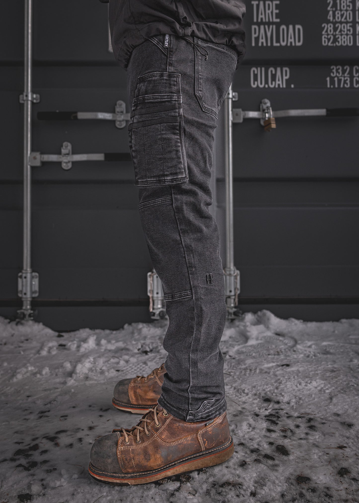 
                  
                    FX-1 Slim Work Jeans Stonewashed Black
                  
                