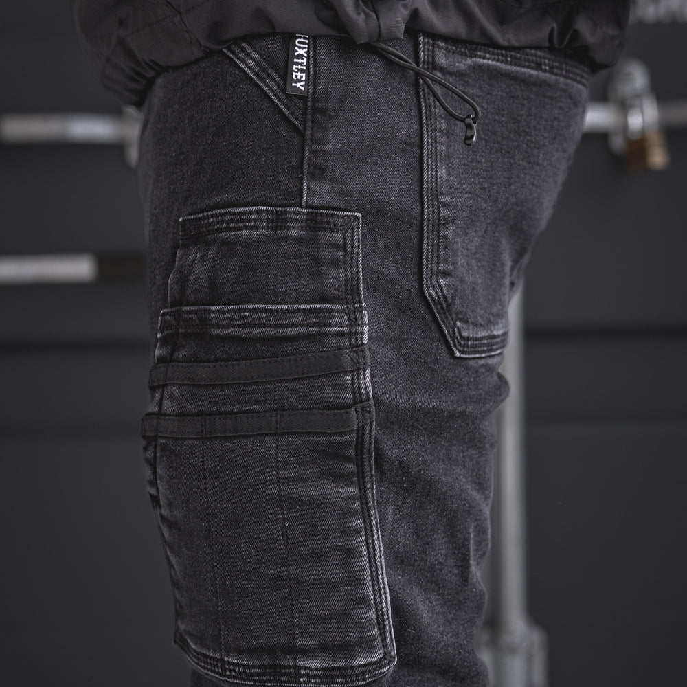 
                  
                    FX-1 Slim Work Jeans Stonewashed Black
                  
                