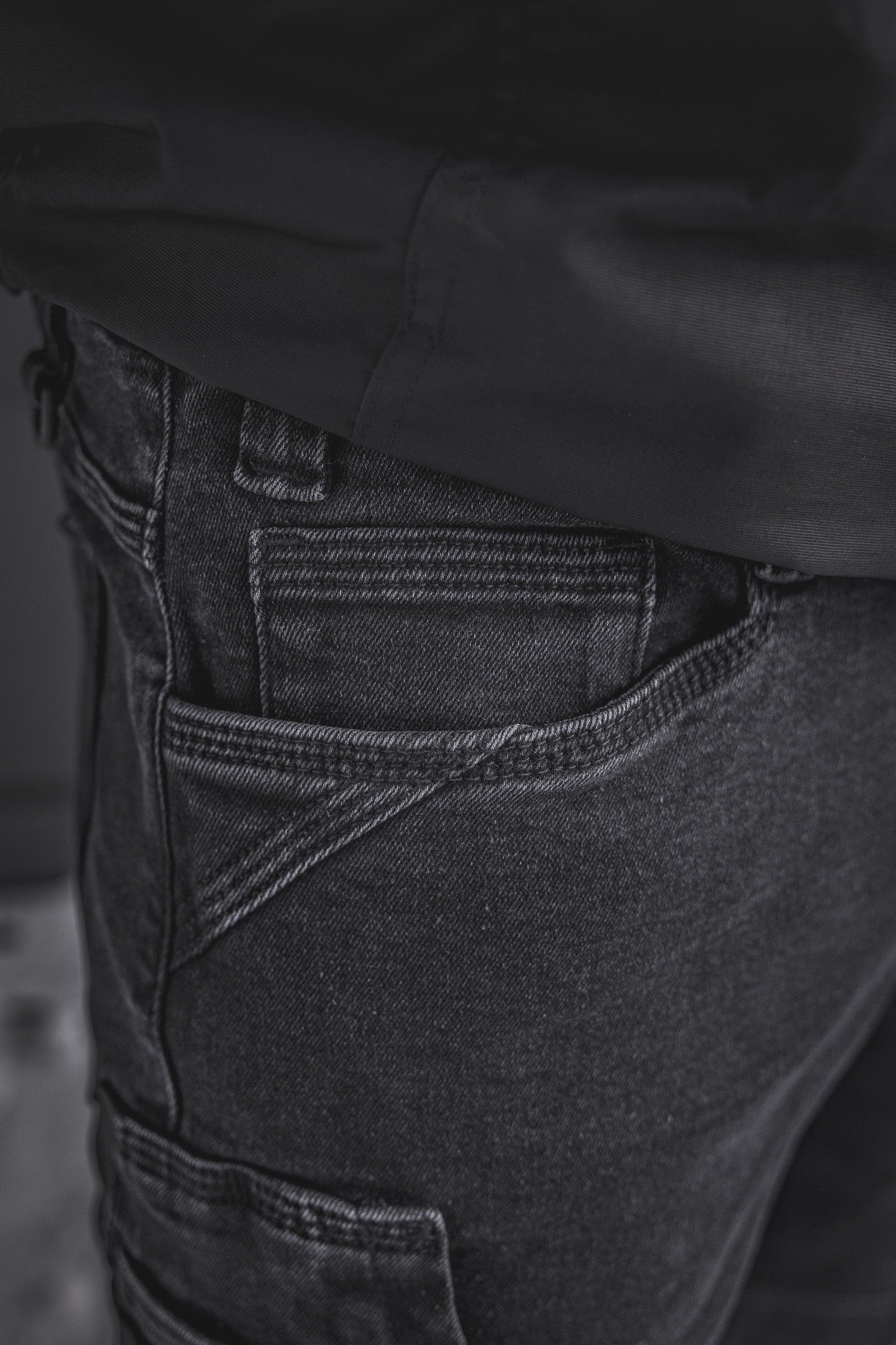 
                  
                    FX-1 Slim Work Jeans Stonewashed Black
                  
                