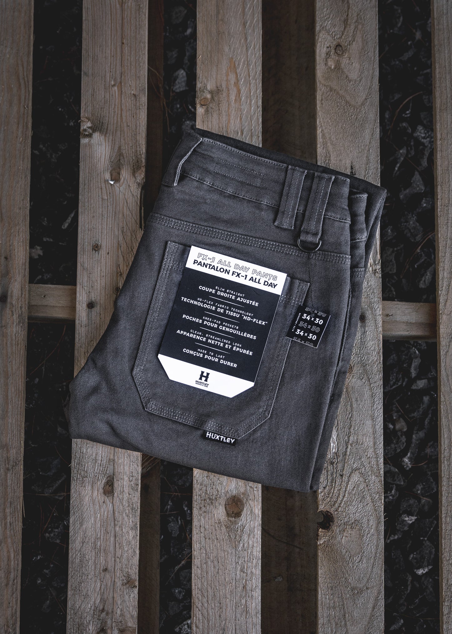 
                  
                    FX-1 Slim All Day Pants Gunmetal
                  
                