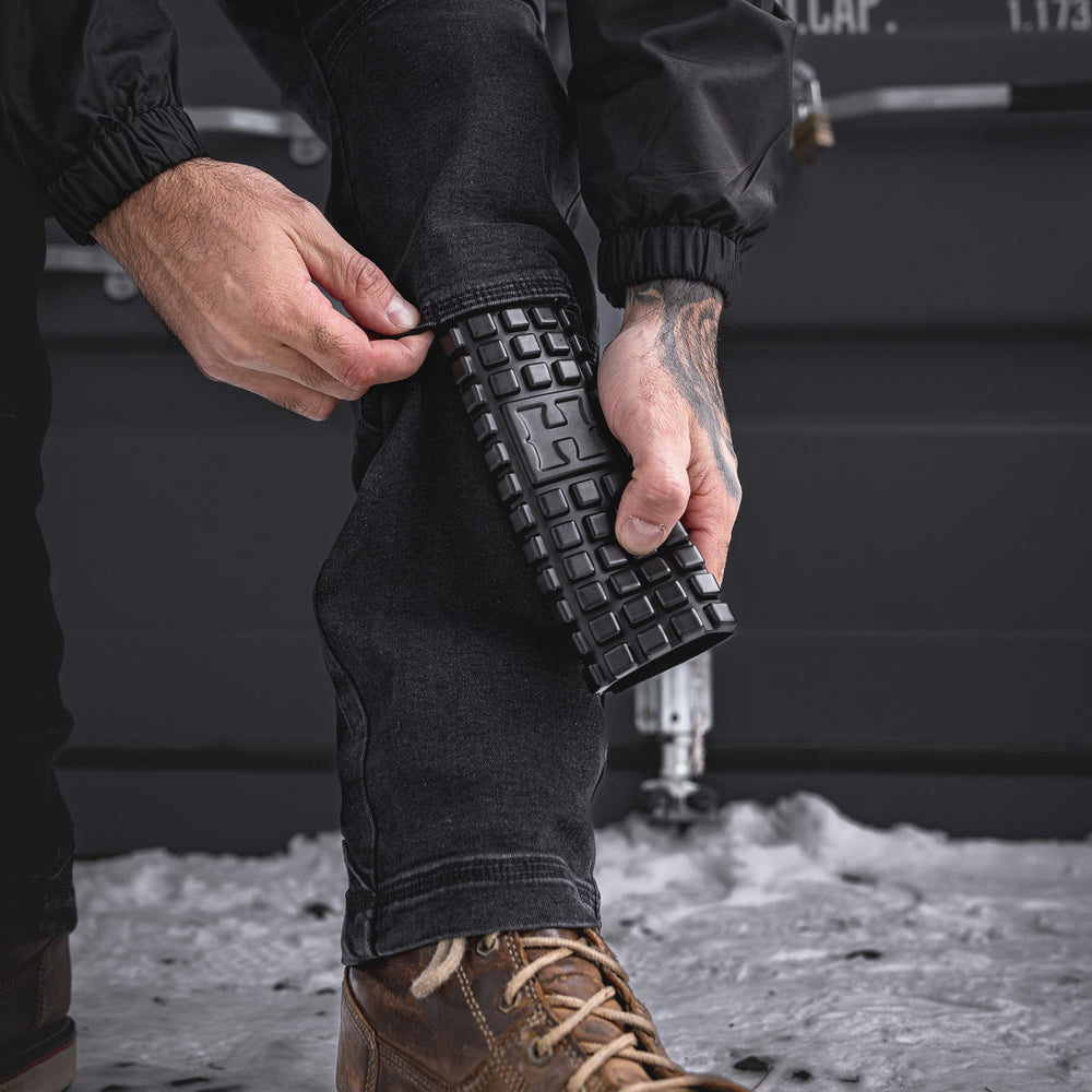 
                  
                    Jeans "Work" RX-1 Décontracté Noir Délavé
                  
                