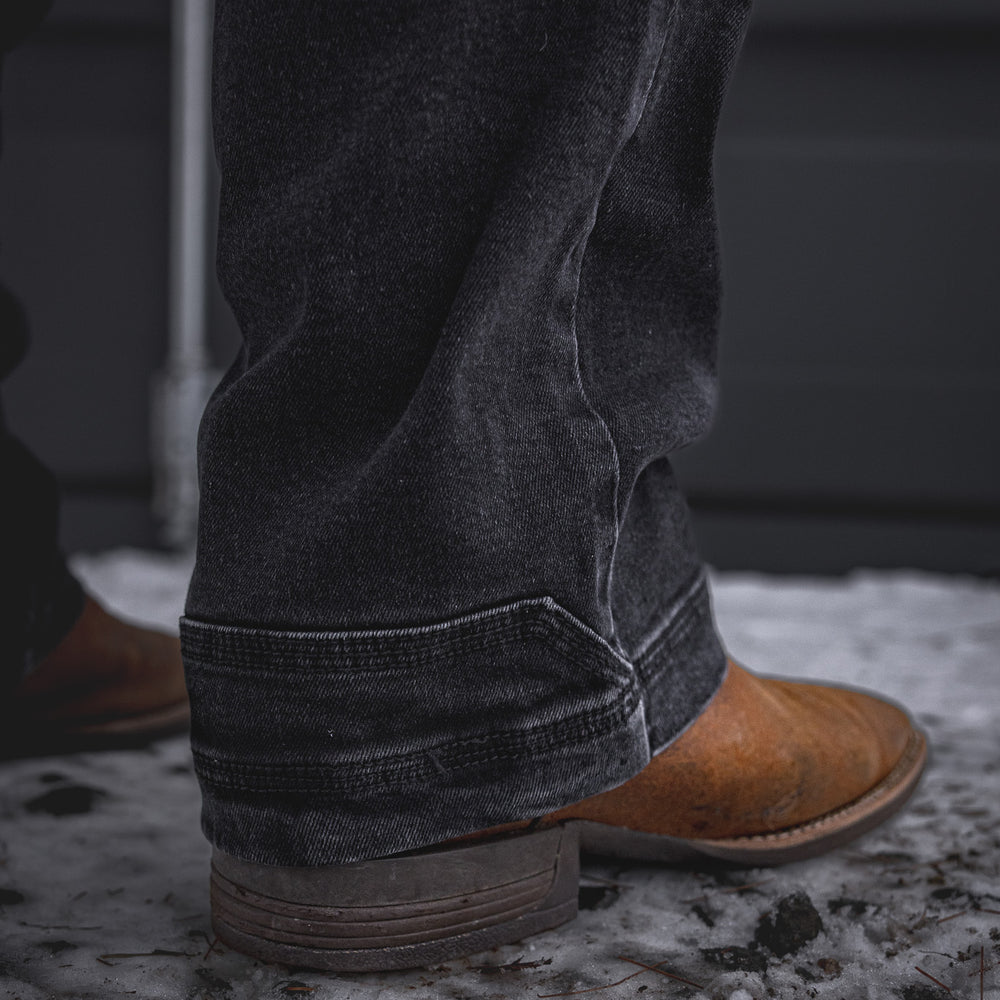 
                  
                    BX-1 Bootcut Work Jeans Stonewashed Black
                  
                