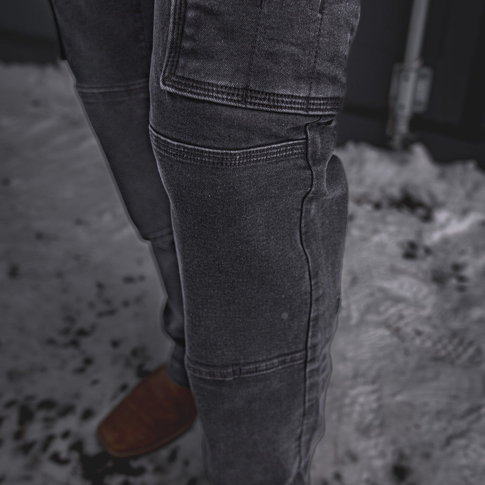 
                  
                    BX-1 Bootcut Work Jeans Stonewashed Black
                  
                