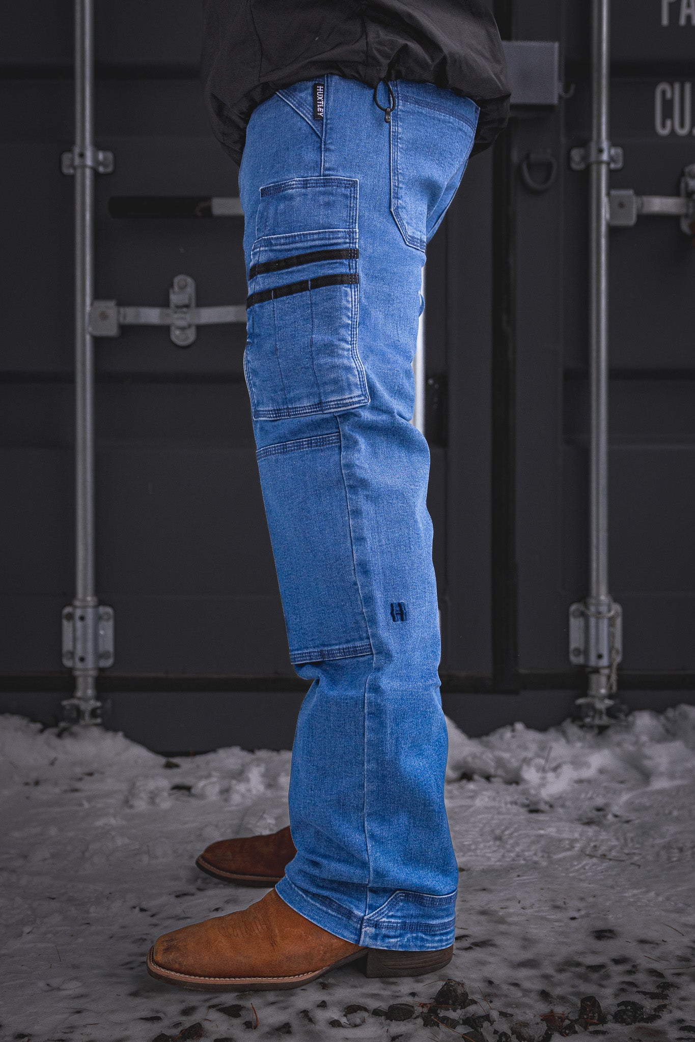 
                  
                    BX-1 Bootcut Work Jeans Stonewashed Blue
                  
                