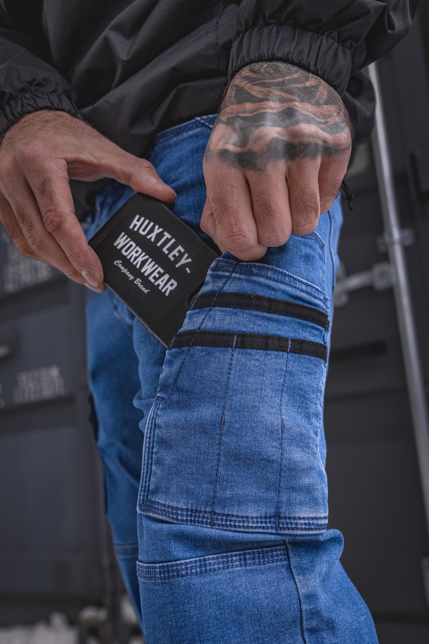 
                  
                    BX-1 Bootcut Work Jeans Stonewashed Blue
                  
                