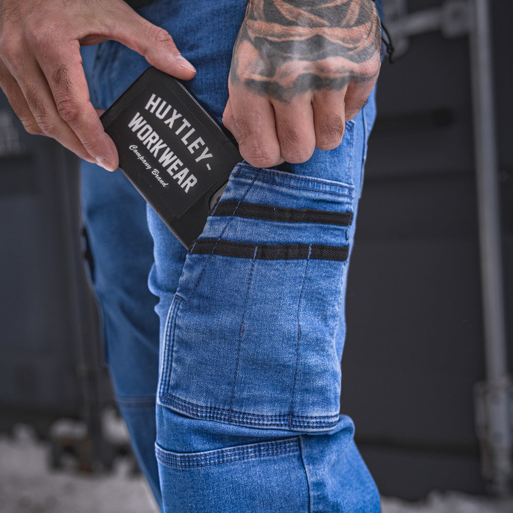 
                  
                    BX-1 Bootcut Work Jeans Stonewashed Blue
                  
                