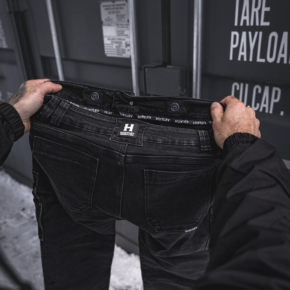 
                  
                    FX-1 Slim Work Jeans Stonewashed Black
                  
                