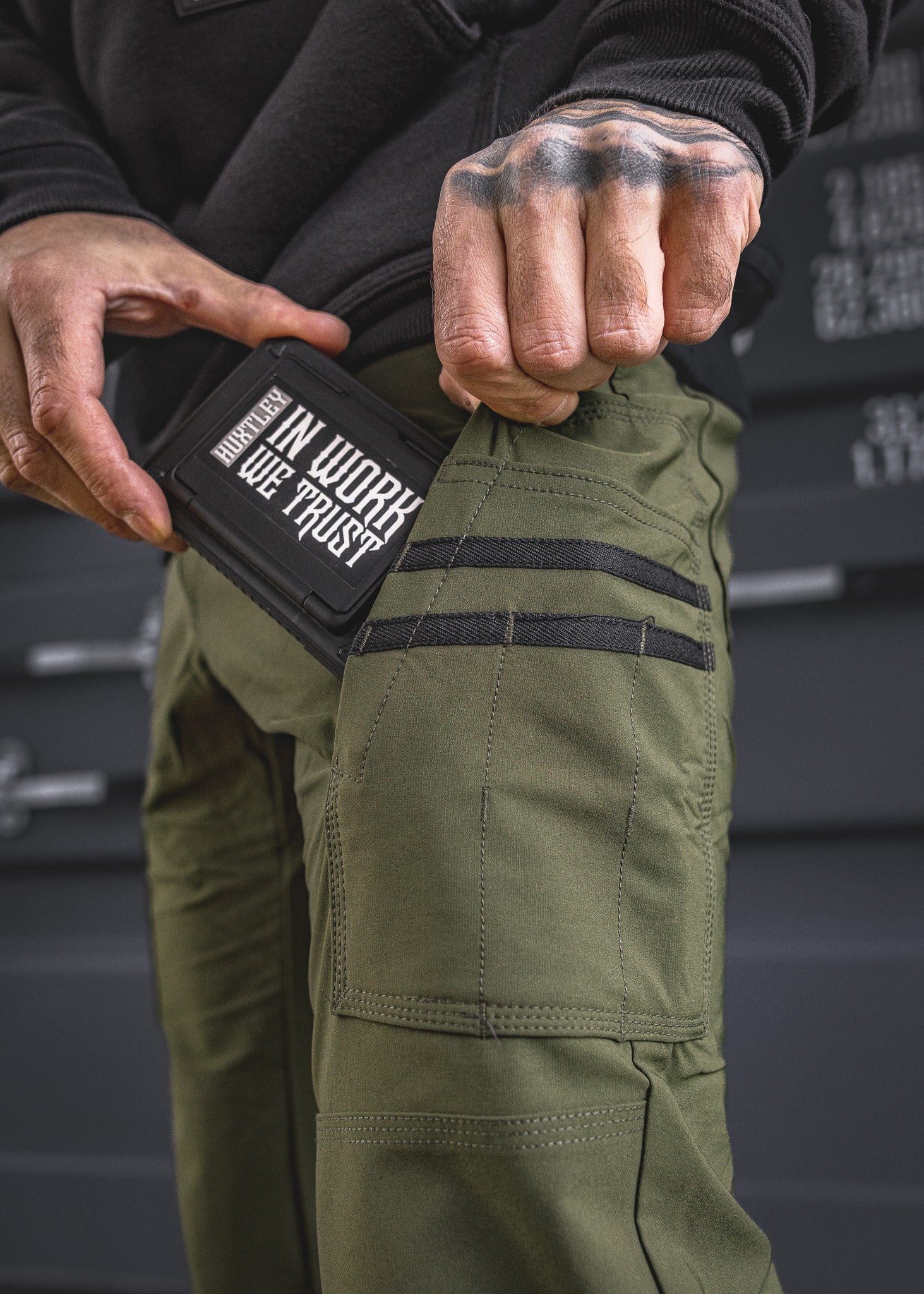 FX-1 Slim Lightweight Work Pants O.D. Green – Huxtley