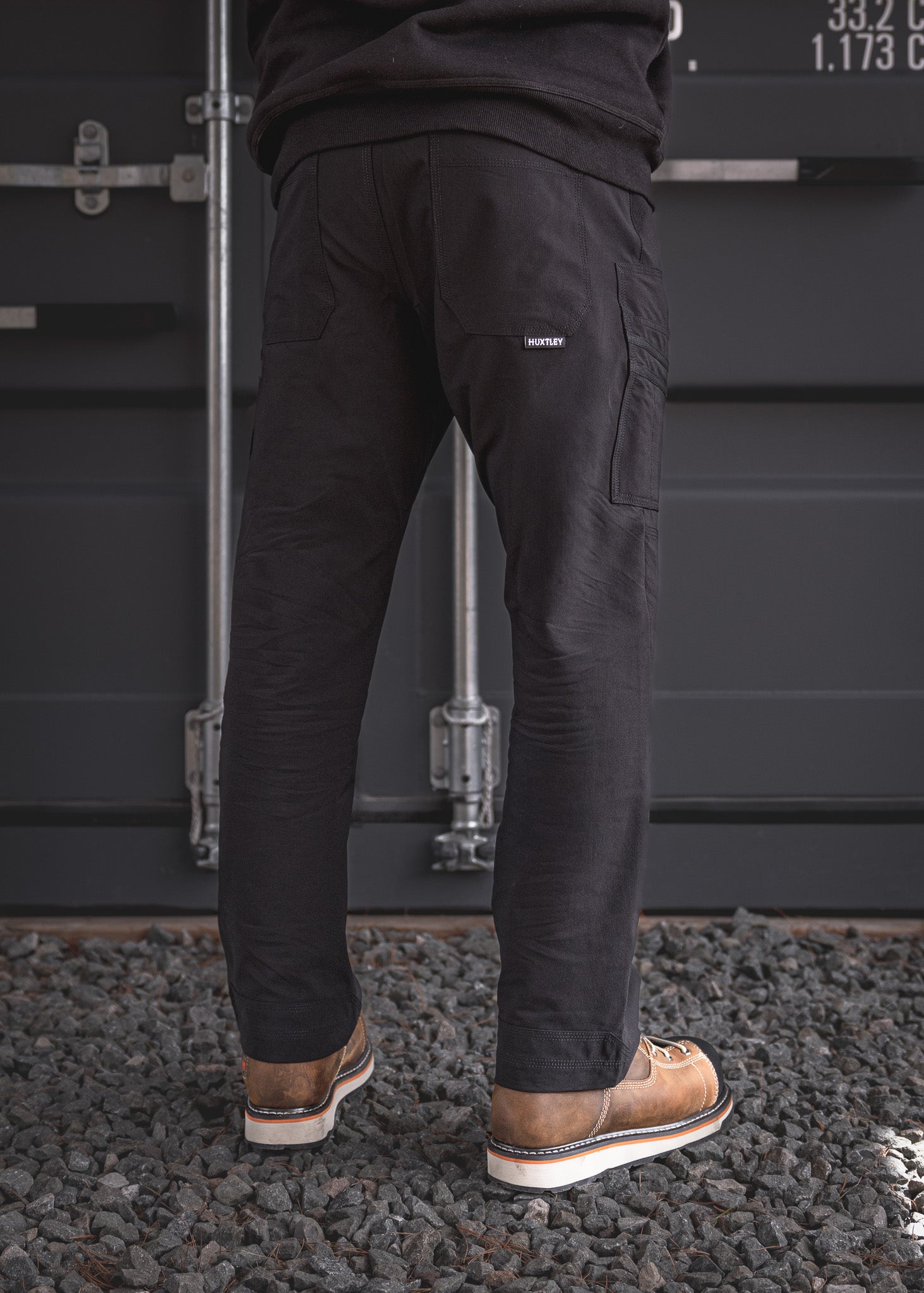 RX-1 Relaxed Lightweight Work Pants Blackout – Huxtley