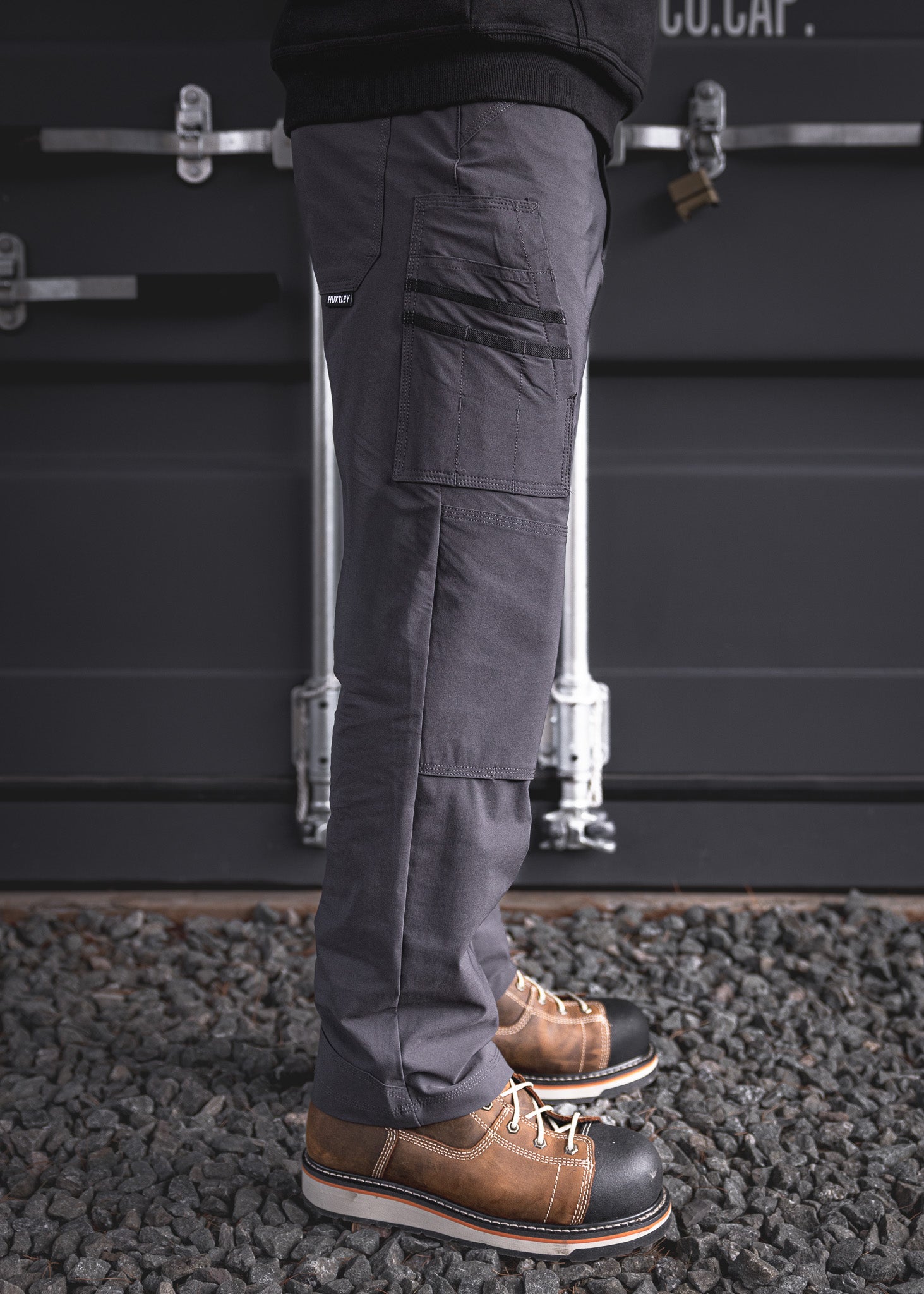 RX-1 Relaxed Lightweight Work Pants Gunmetal – Huxtley
