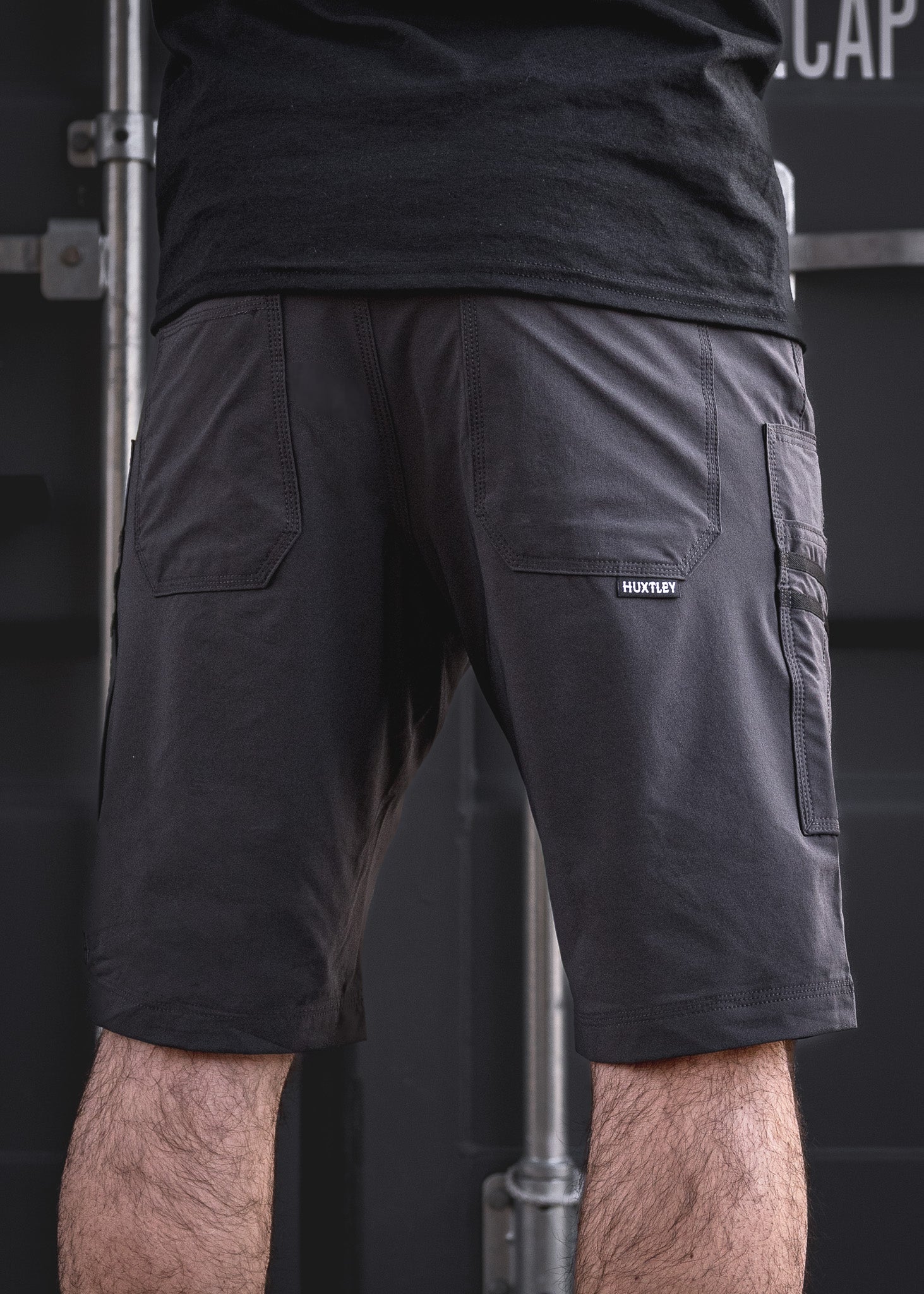 SX-1 Work Shorts Gunmetal – Huxtley