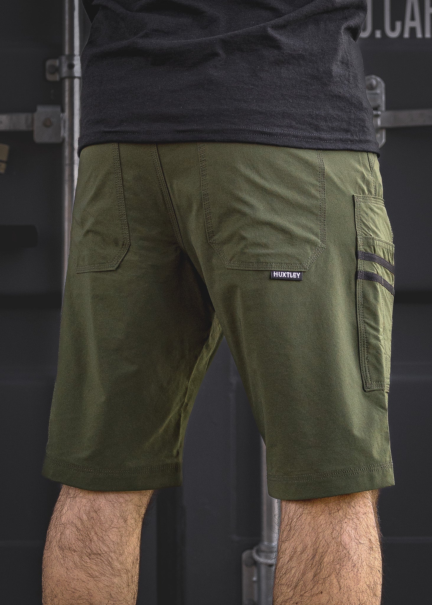 SX-1 Work Shorts O.D. Green – Huxtley