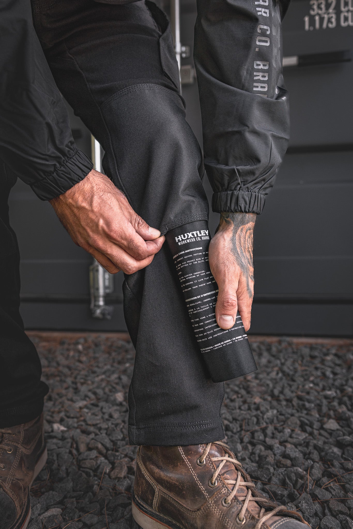 RX-1 Relaxed Pro Pants Blackout – Huxtley