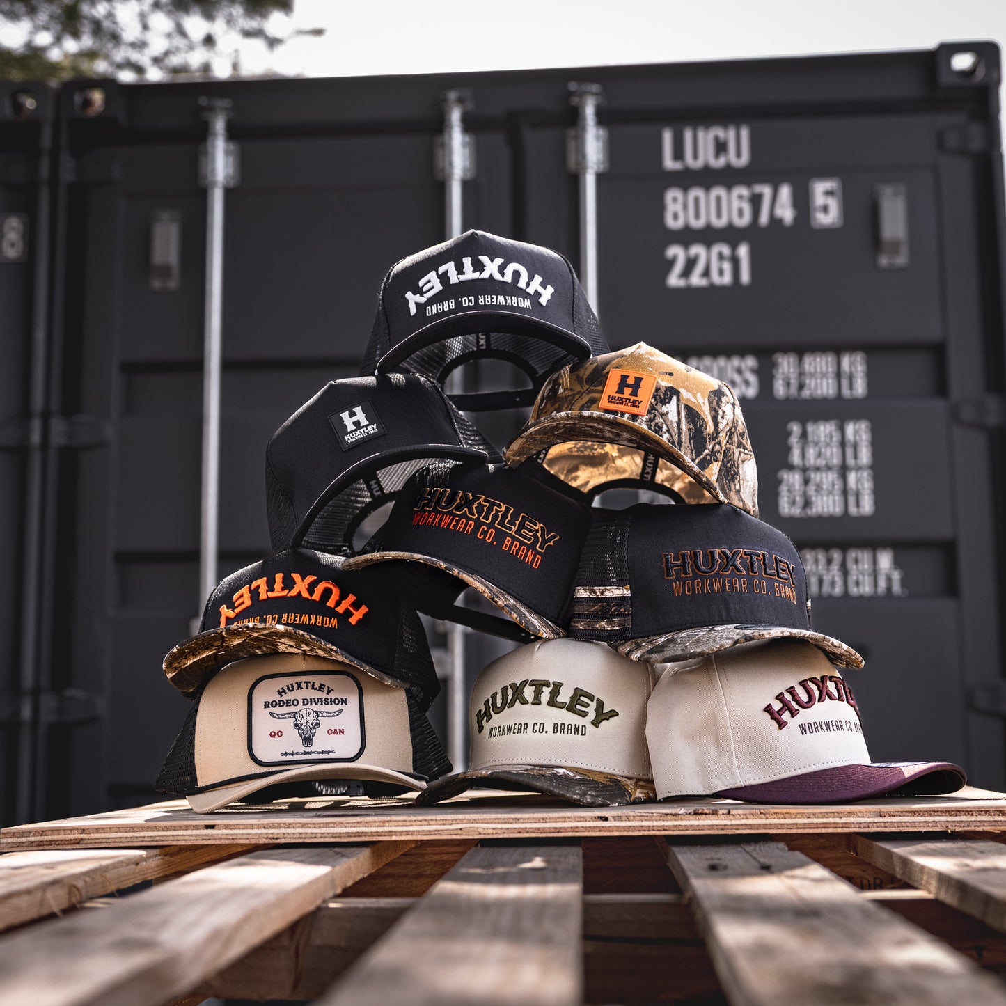 
                  
                    Casquette HS-73 "Workwear Co. Brand" Noir/ "Hunter Camo"/ Boue
                  
                
