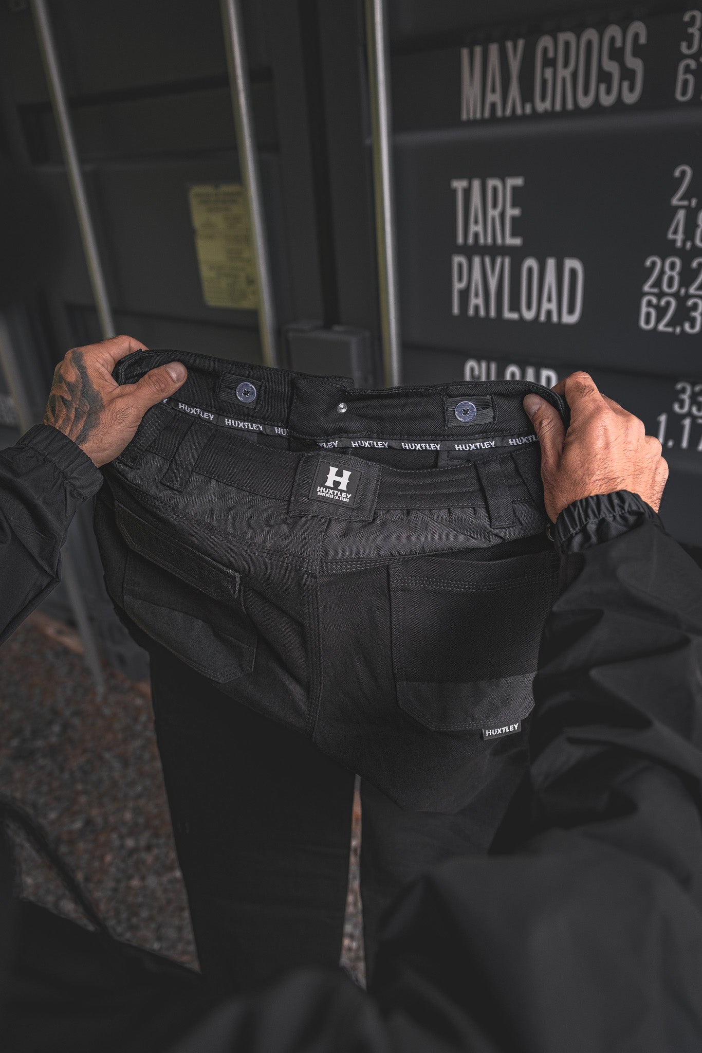 RX-1 Relaxed Pro Pants Blackout – Huxtley
