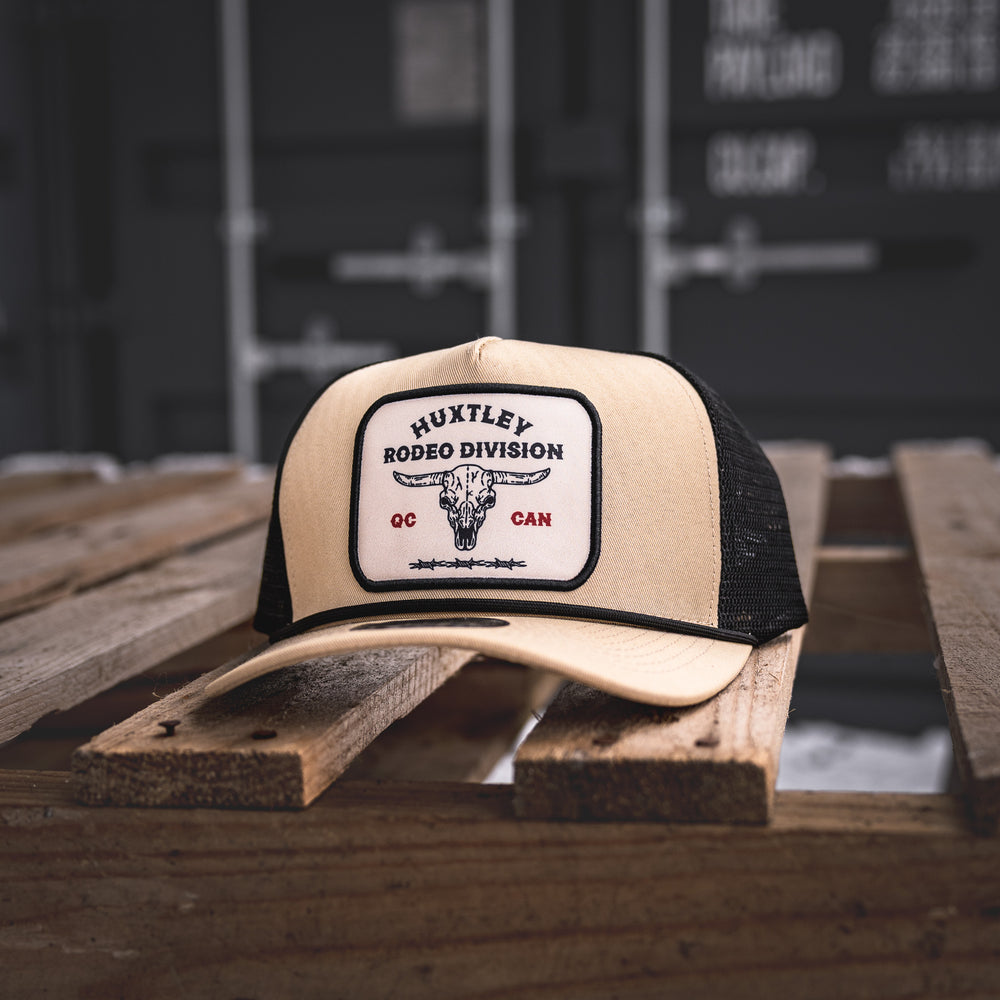 
                  
                    Casquette "Rodeo Division" Sable/ Noir
                  
                