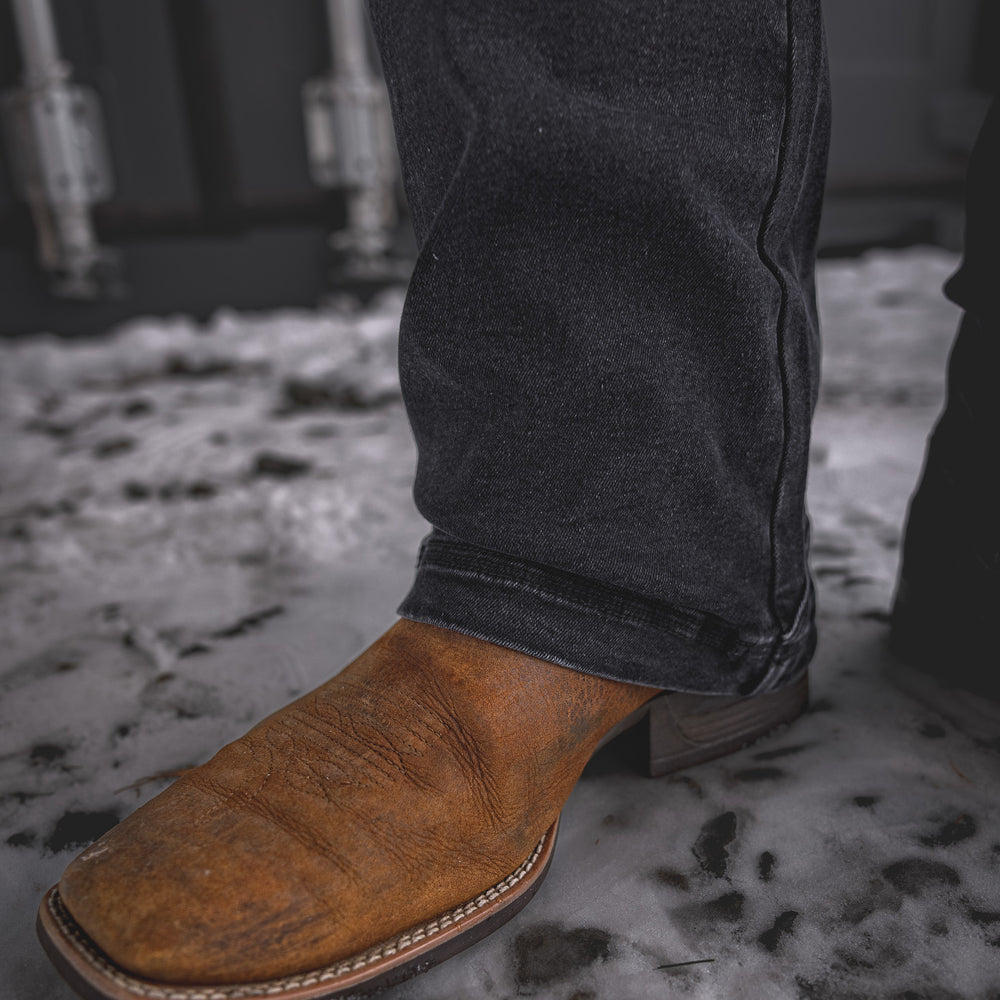 
                  
                    BX-1 Bootcut Flex Jeans Stonewashed Black
                  
                