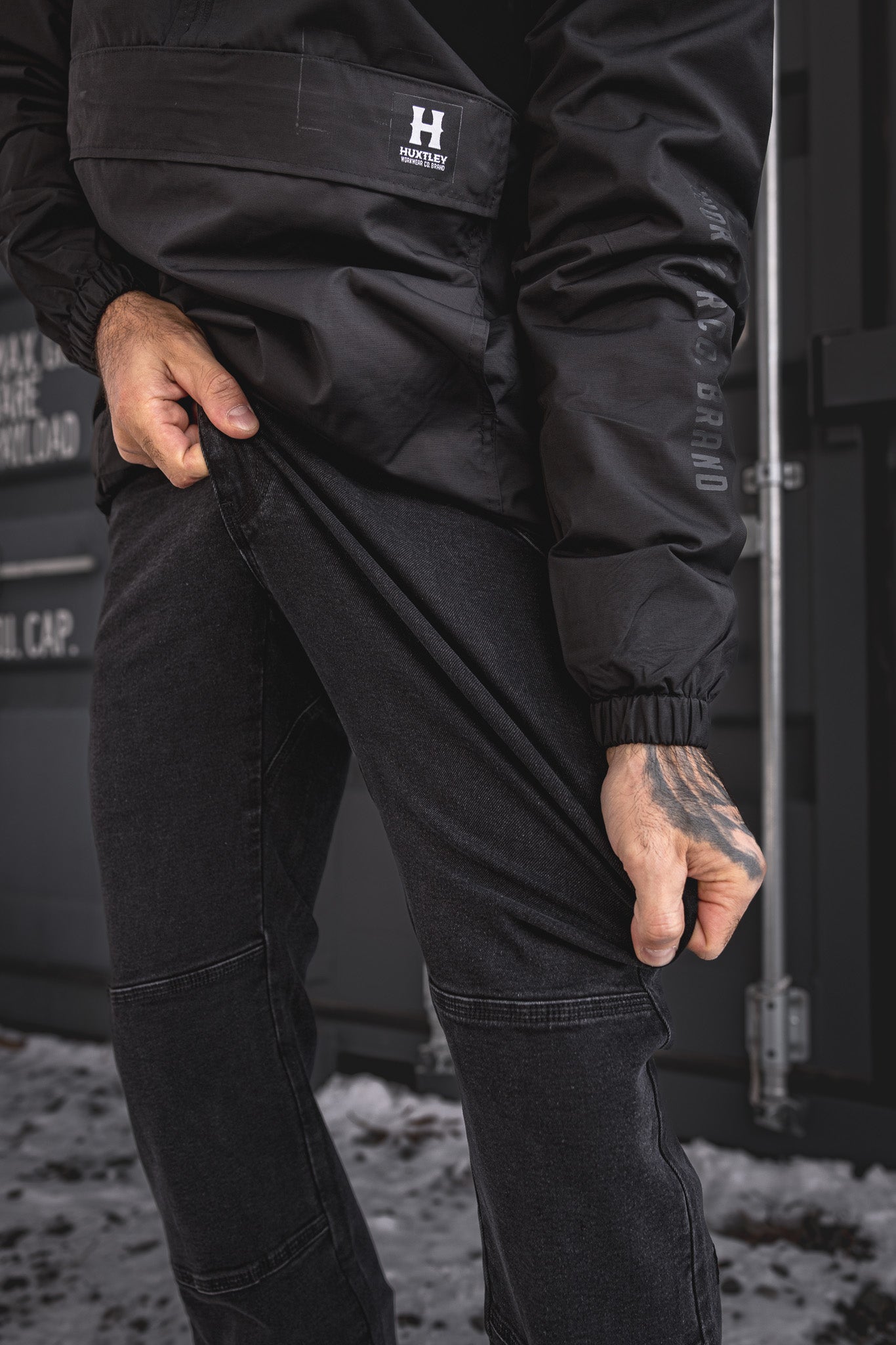 
                  
                    BX-1 Bootcut Flex Jeans Stonewashed Black
                  
                
