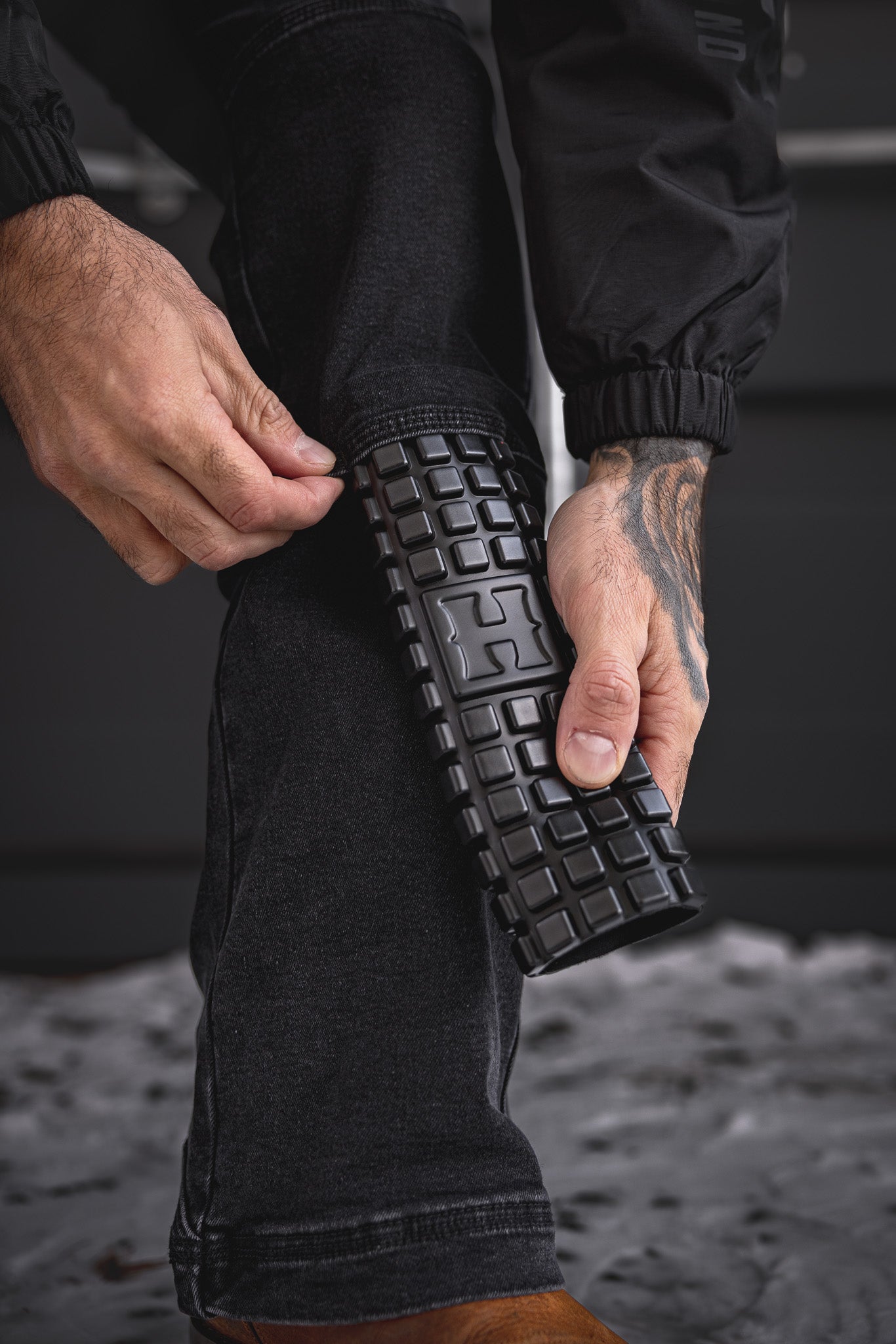 
                  
                    BX-1 Bootcut Flex Jeans Stonewashed Black
                  
                