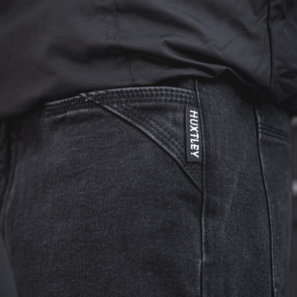 
                  
                    RX-1 Relaxed Flex Jeans Stonewashed Black
                  
                