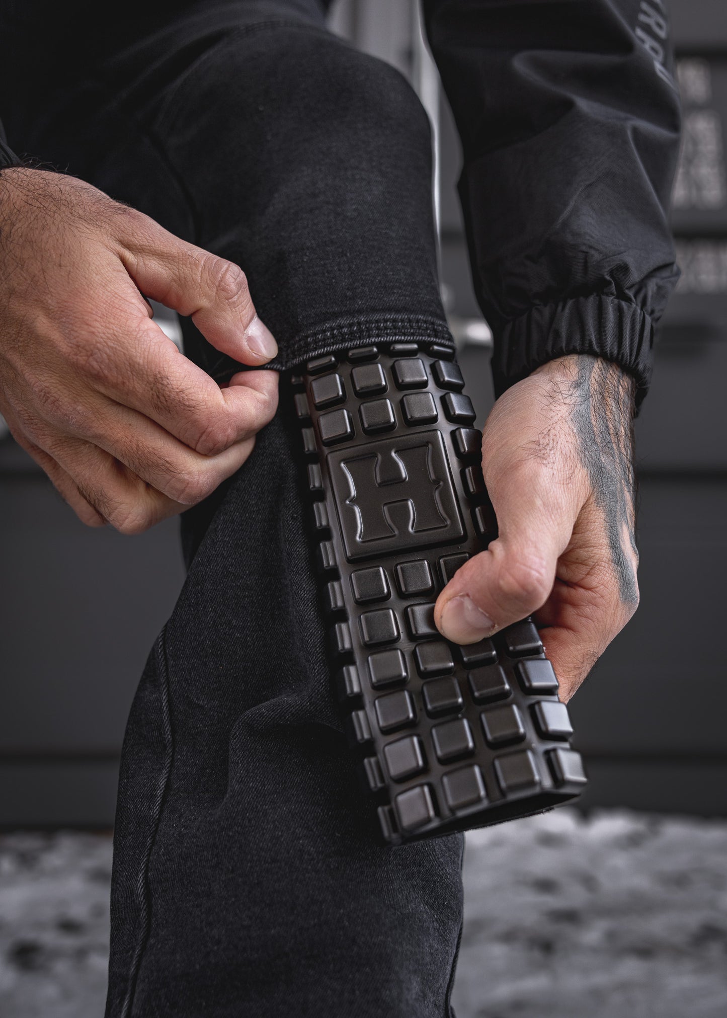 
                  
                    RX-1 Relaxed Flex Jeans Stonewashed Black
                  
                