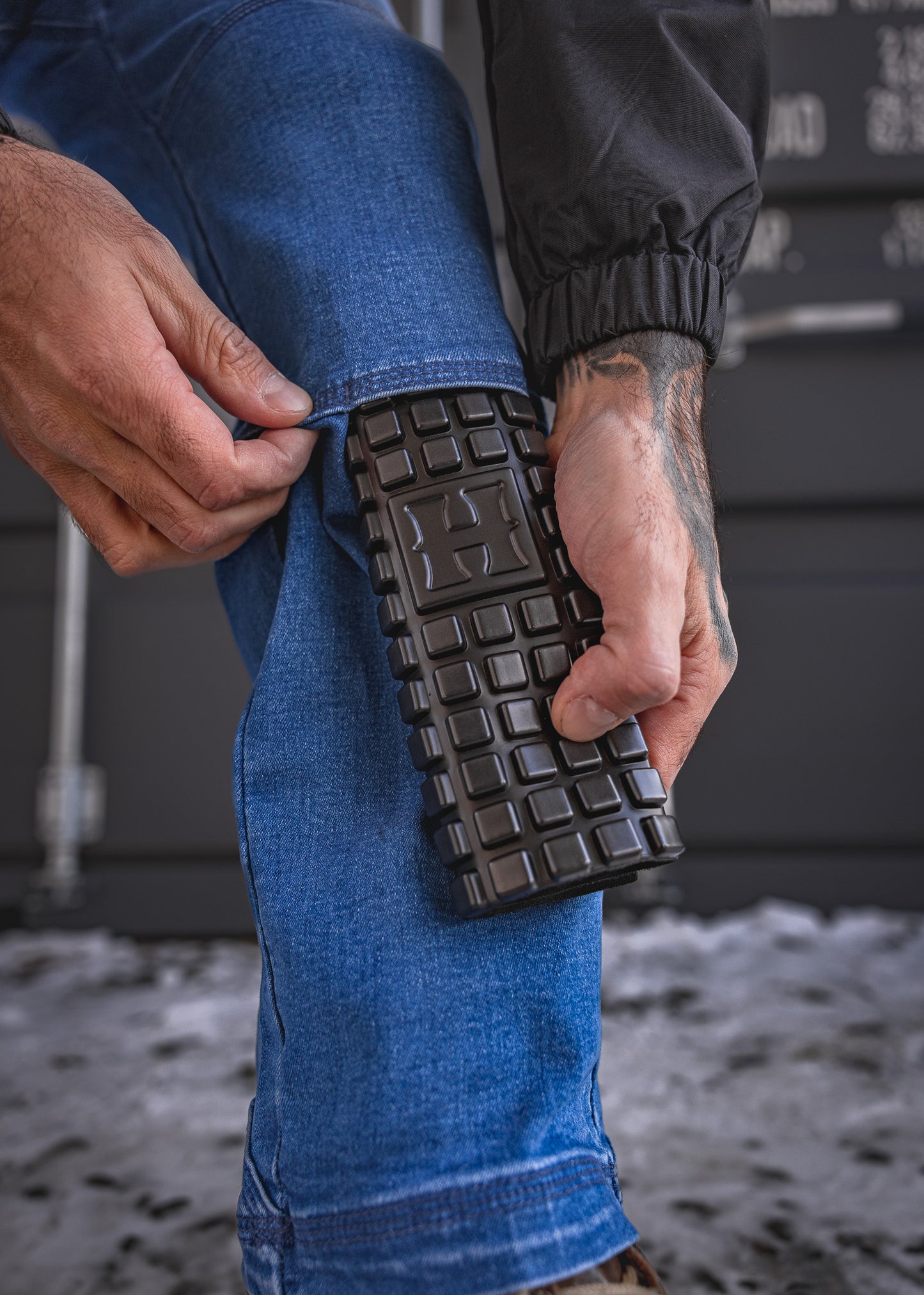 
                  
                    Jeans "Flex" RX-1 Décontracté Bleu Délavé
                  
                